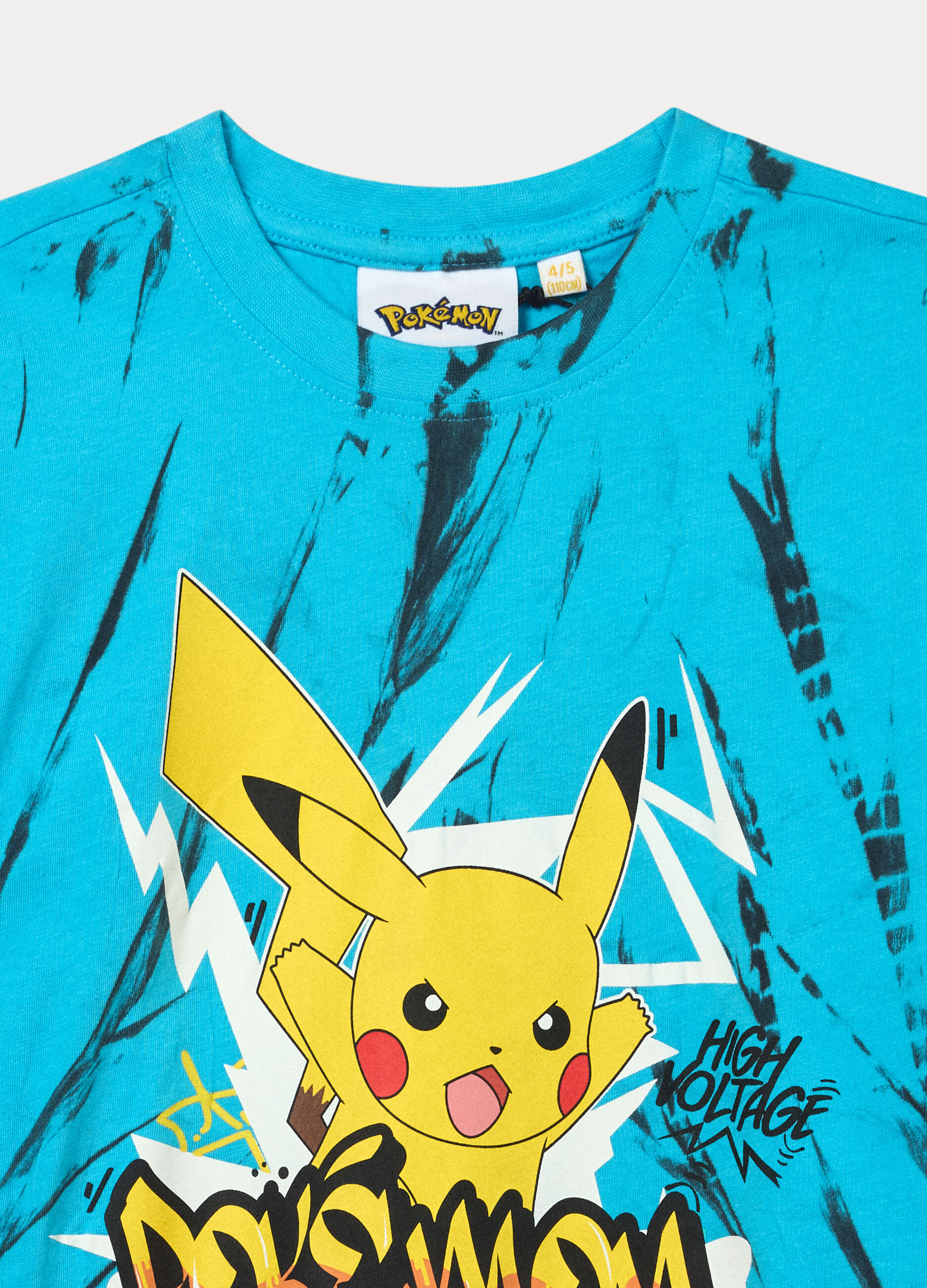 T-shirt Pokemon in jersey di puro cotone bambino_2