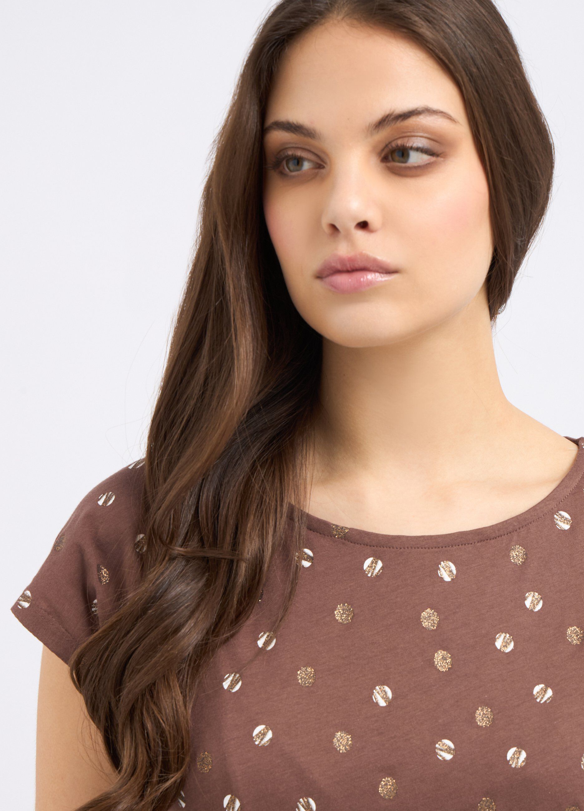 T-shirt in puro cotone donna_2