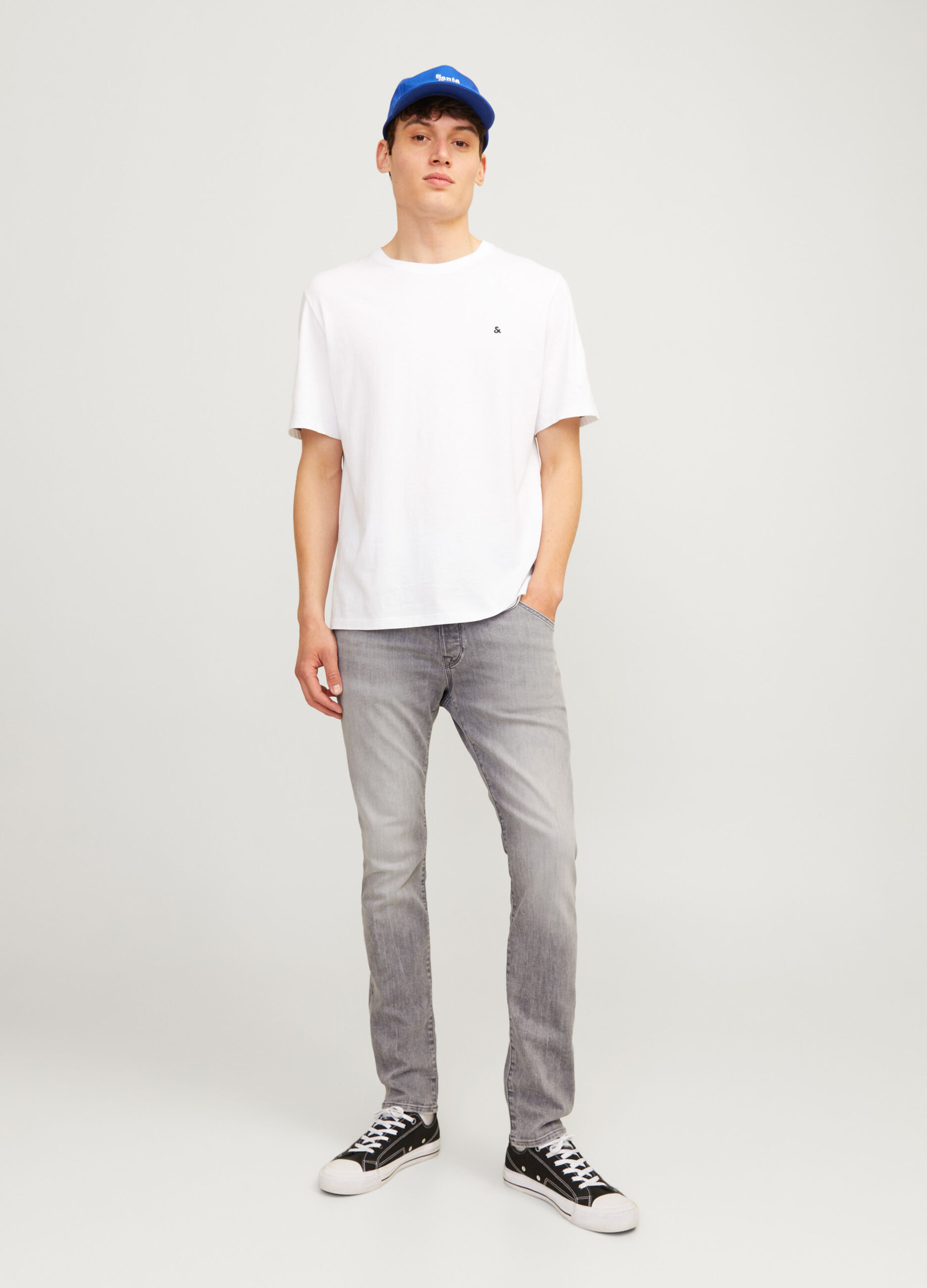 Jeans slim fit in denim stretch uomo_3