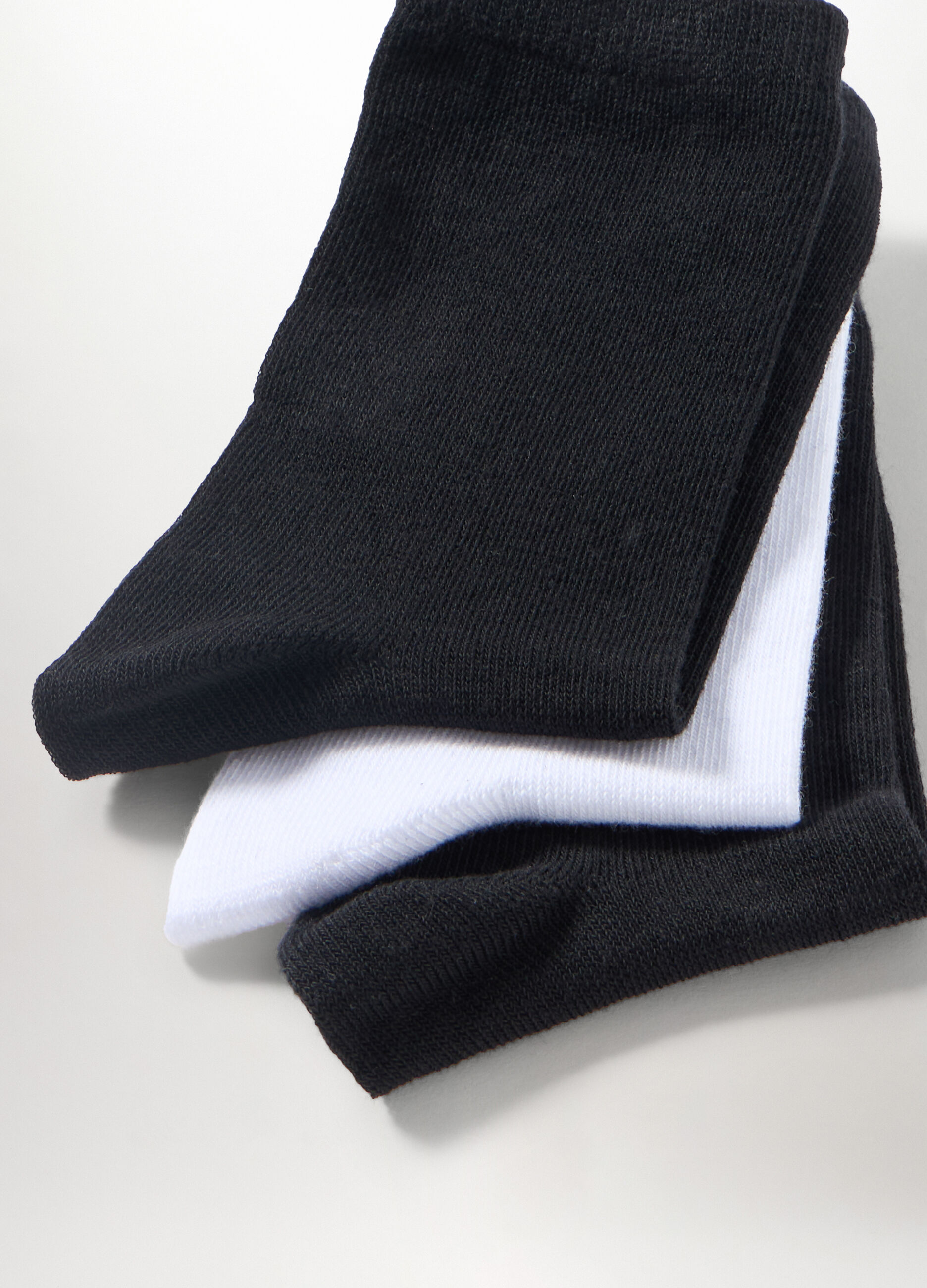 Pack 3 calze corte misto cotone donna_1