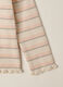 T-shirt in costina di misto cotone IANA neonata_1