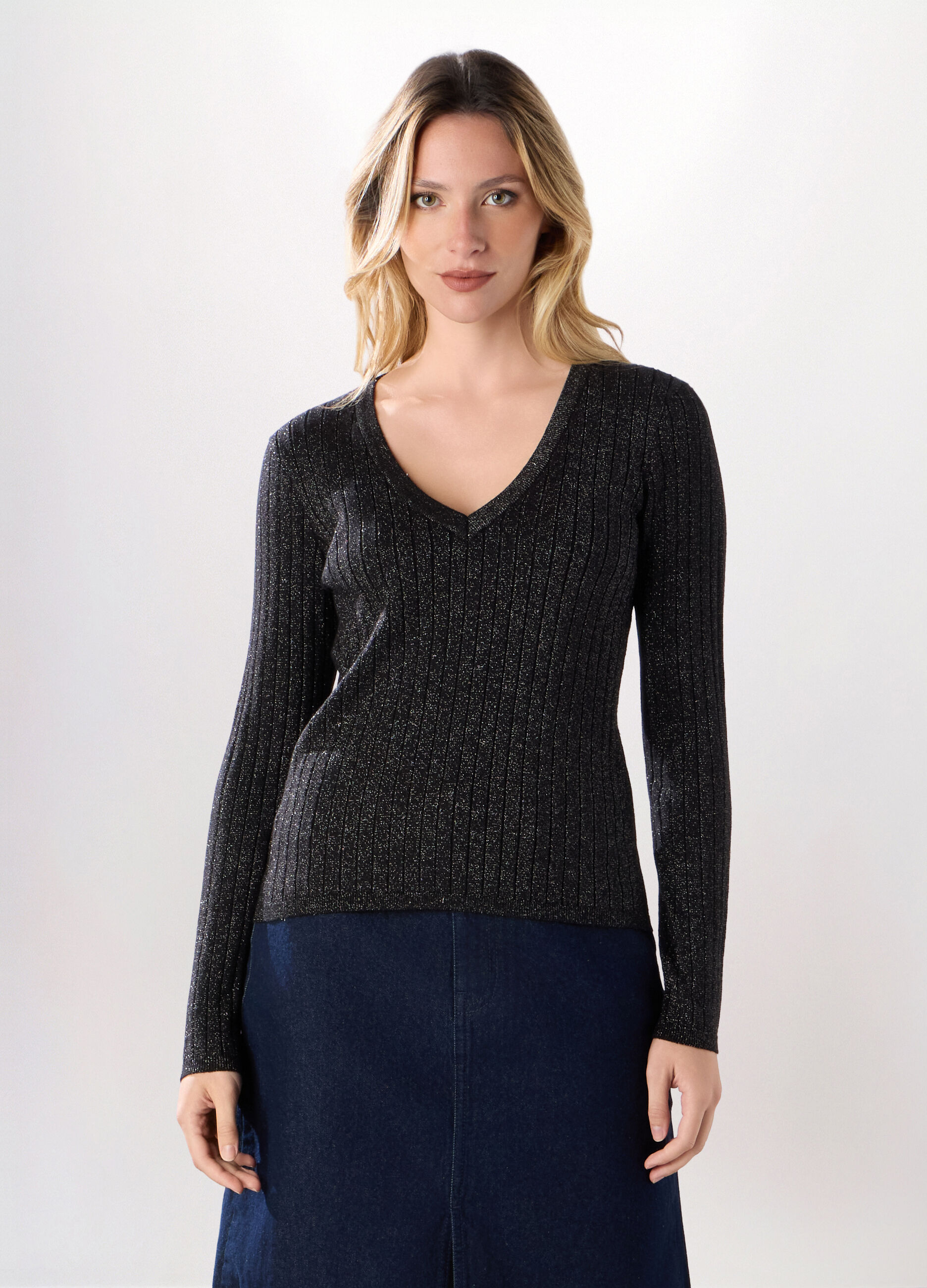 Tricot misto viscosa donna_0