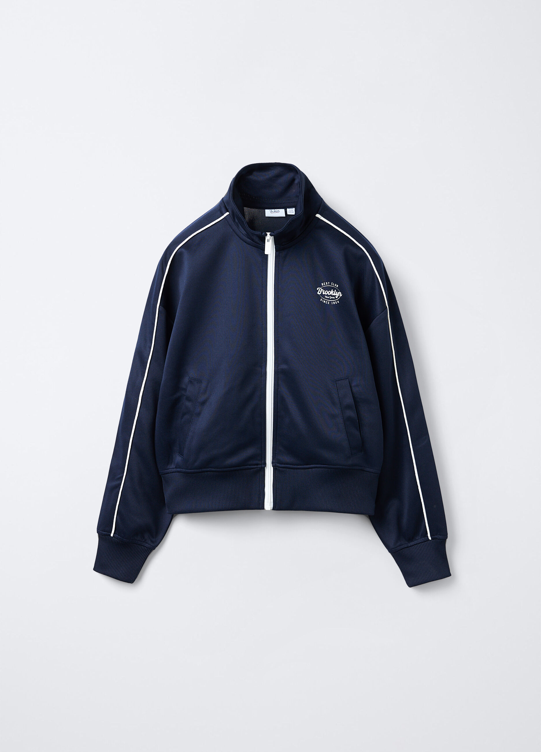 Felpa full zip ragazza _0