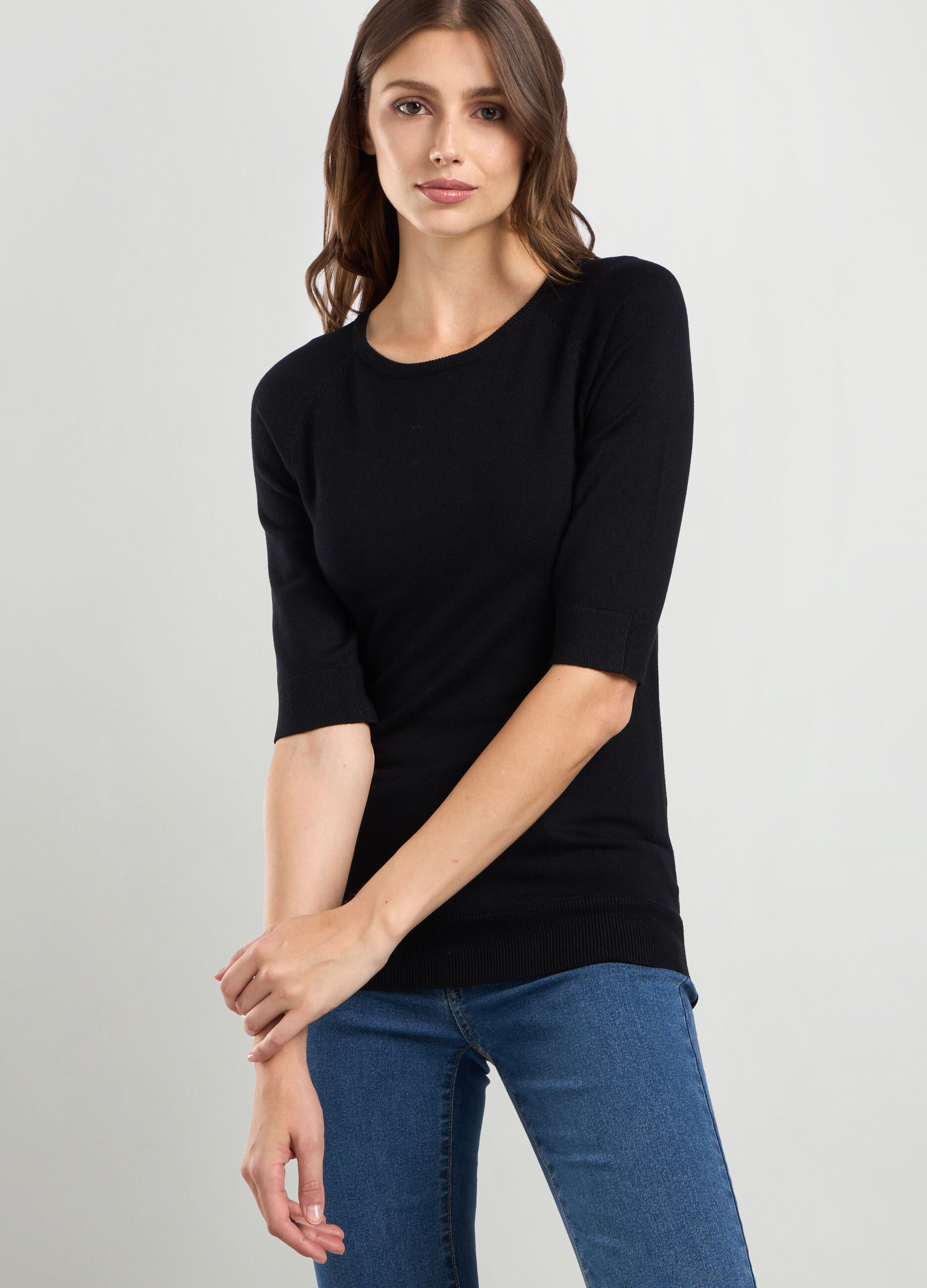 Tricot in misto viscosa donna_2