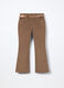Pantaloni flare fit in velluto bambina_0