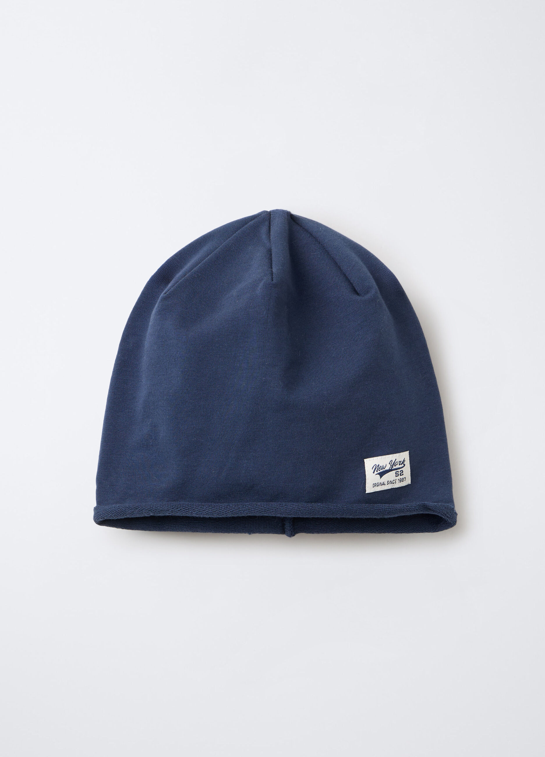 Berretto beanie in cotone stretch_0