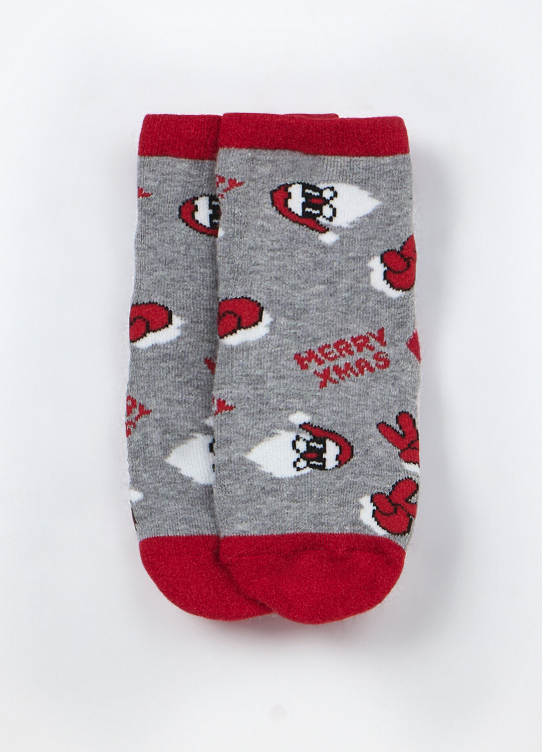 Calze corte antiscivolo in spugna bambino_0