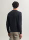 Maglione girocollo in misto cotone uomo_1