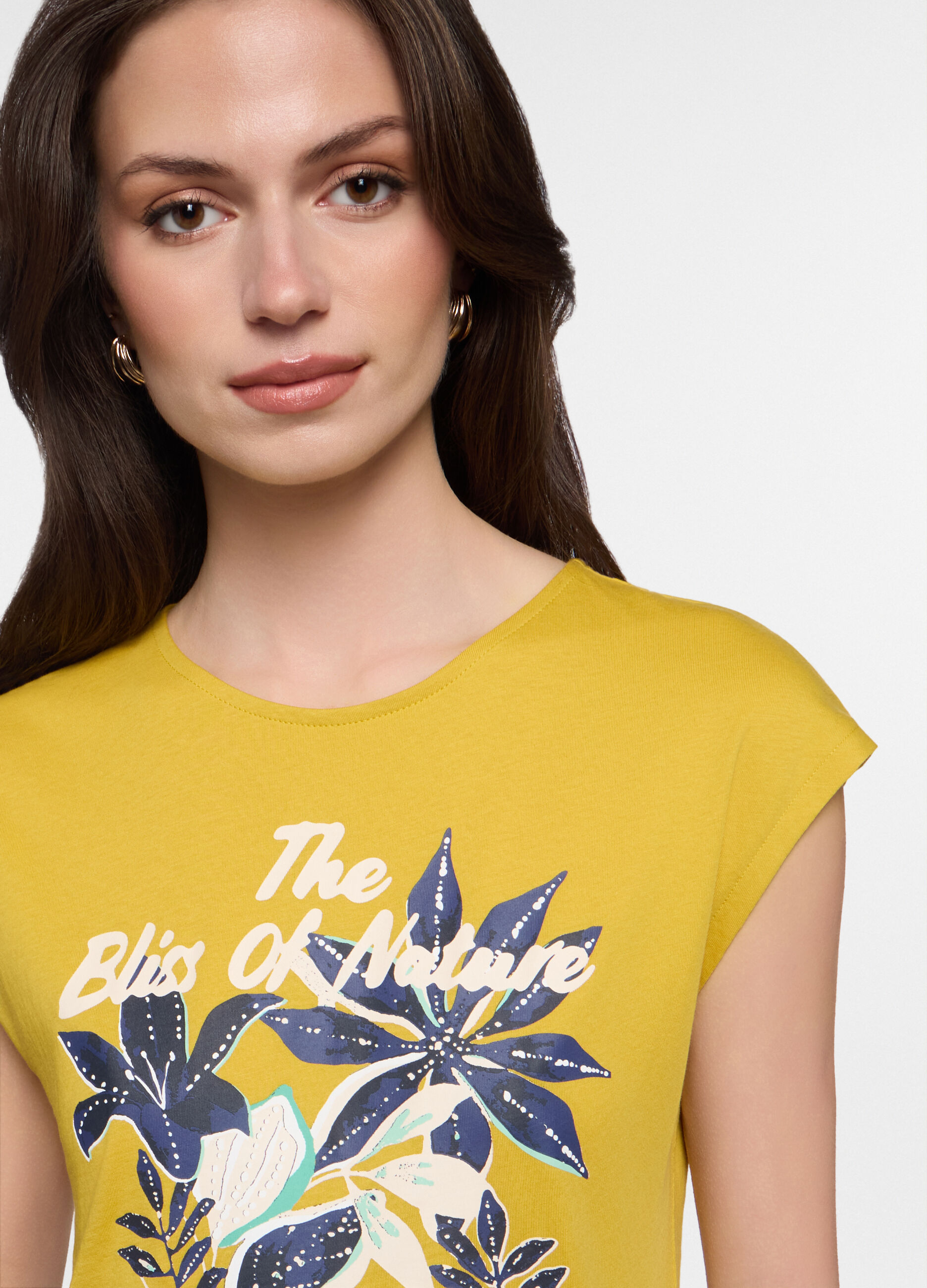 T-shirt girocollo donna_2