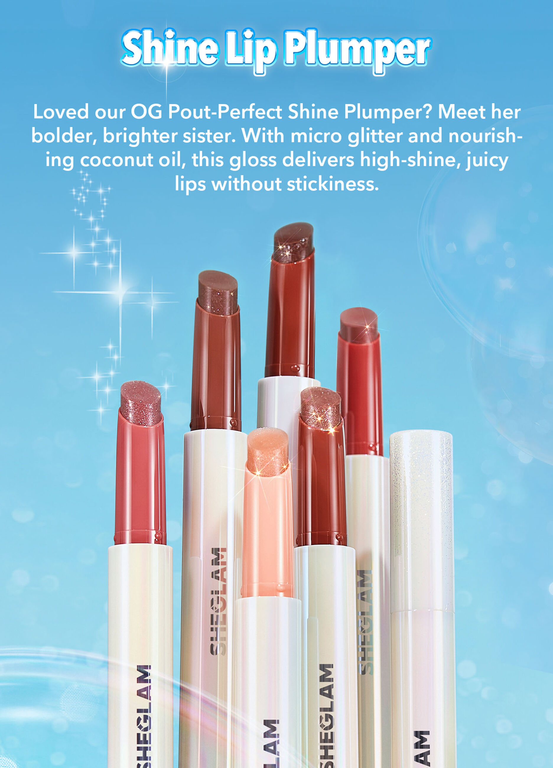 Pout Perfect Shimmer Lip Plumper- Pink Flamingo_4