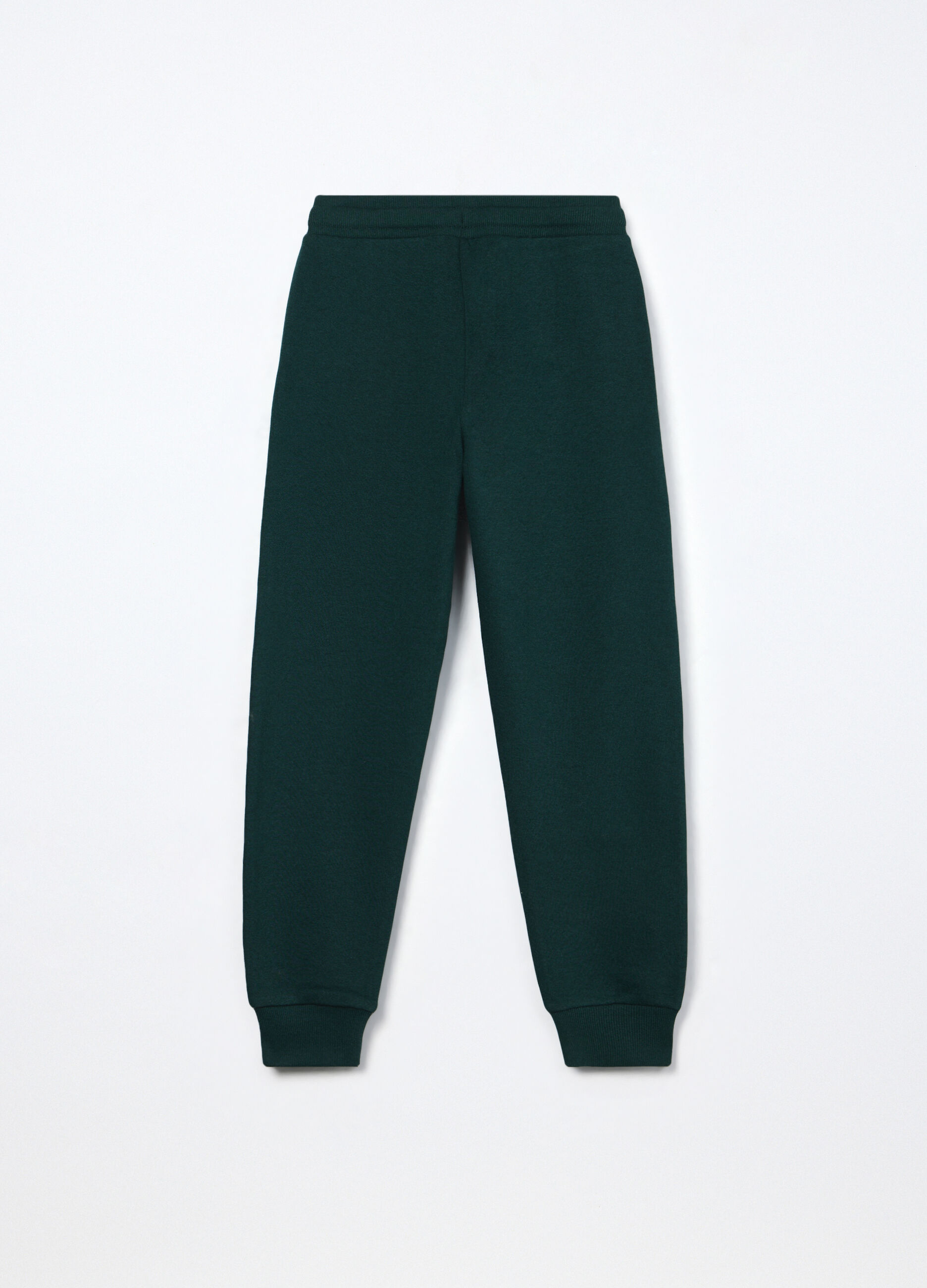 Jogger misto cotone fleece ragazzo_1