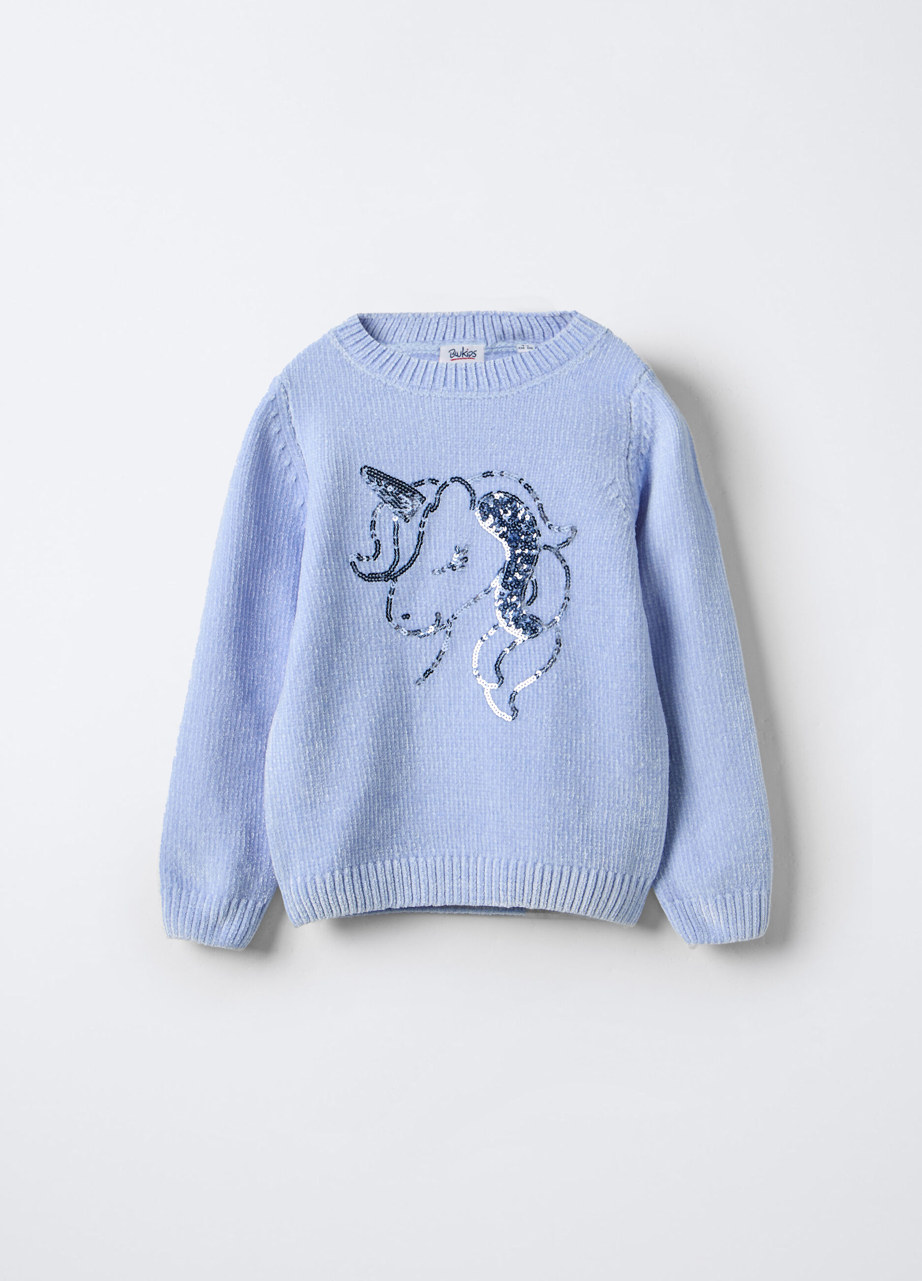 Maglione girocollo bambina_0