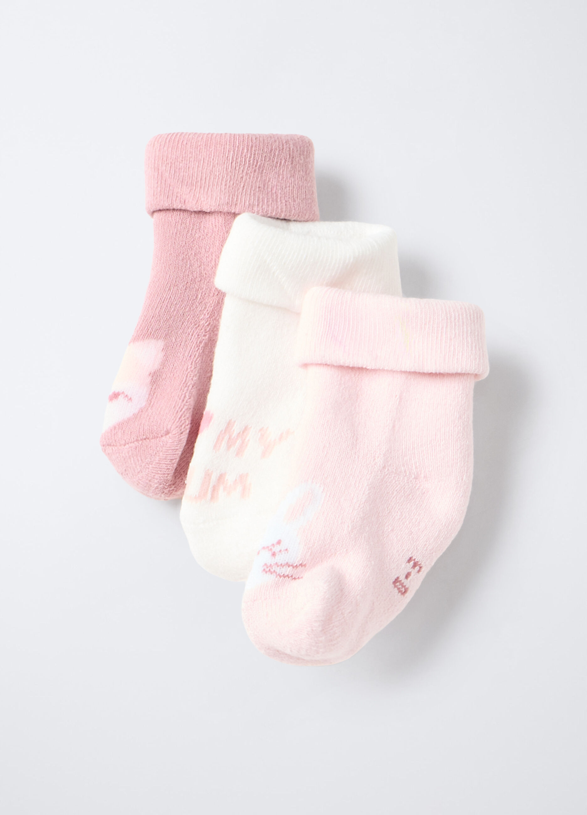Pack 3 calze in spugna misto cotone stretch _0