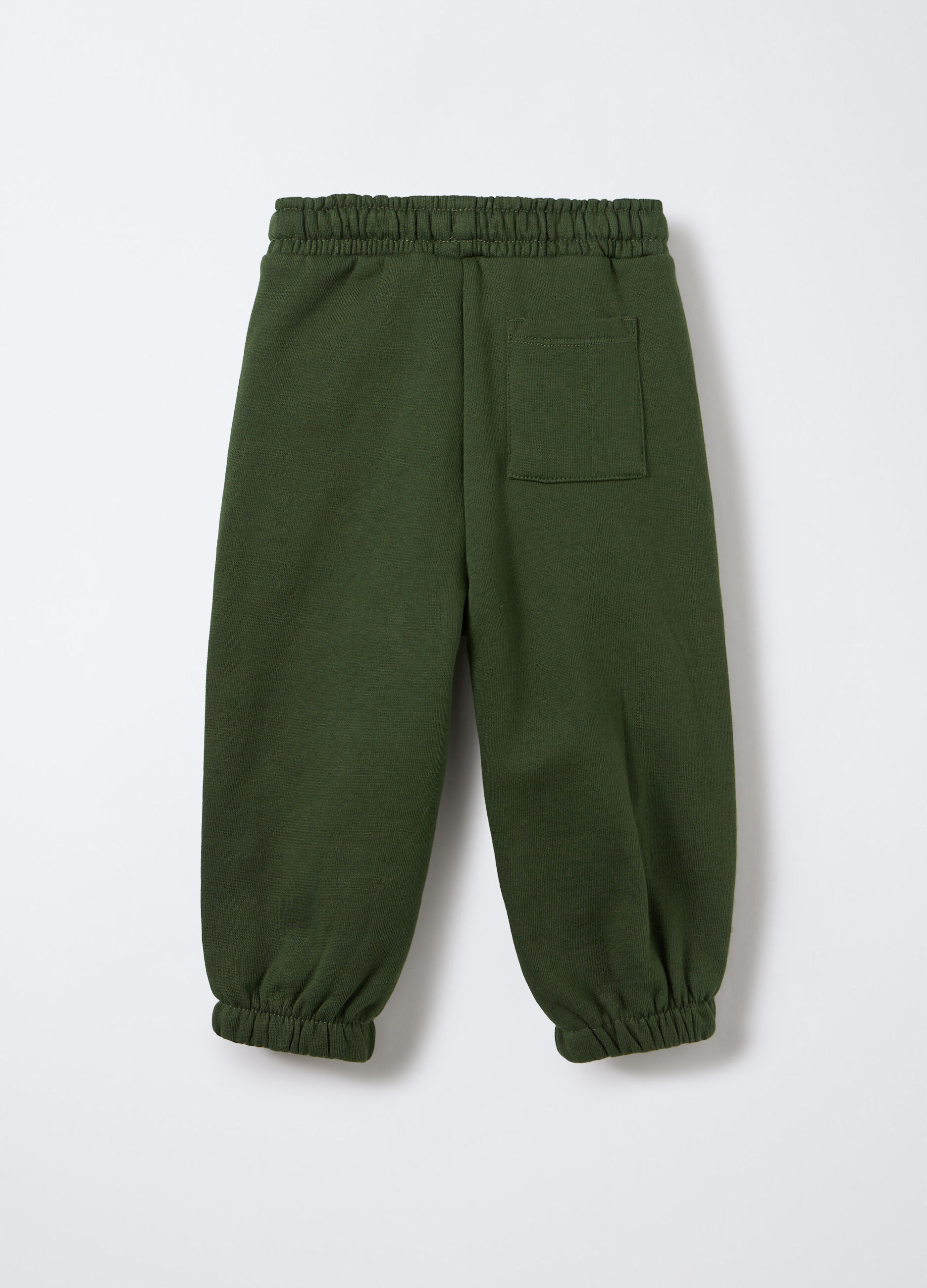 Jogger Comfort Fit in felpa di puro cotone bimbo_1