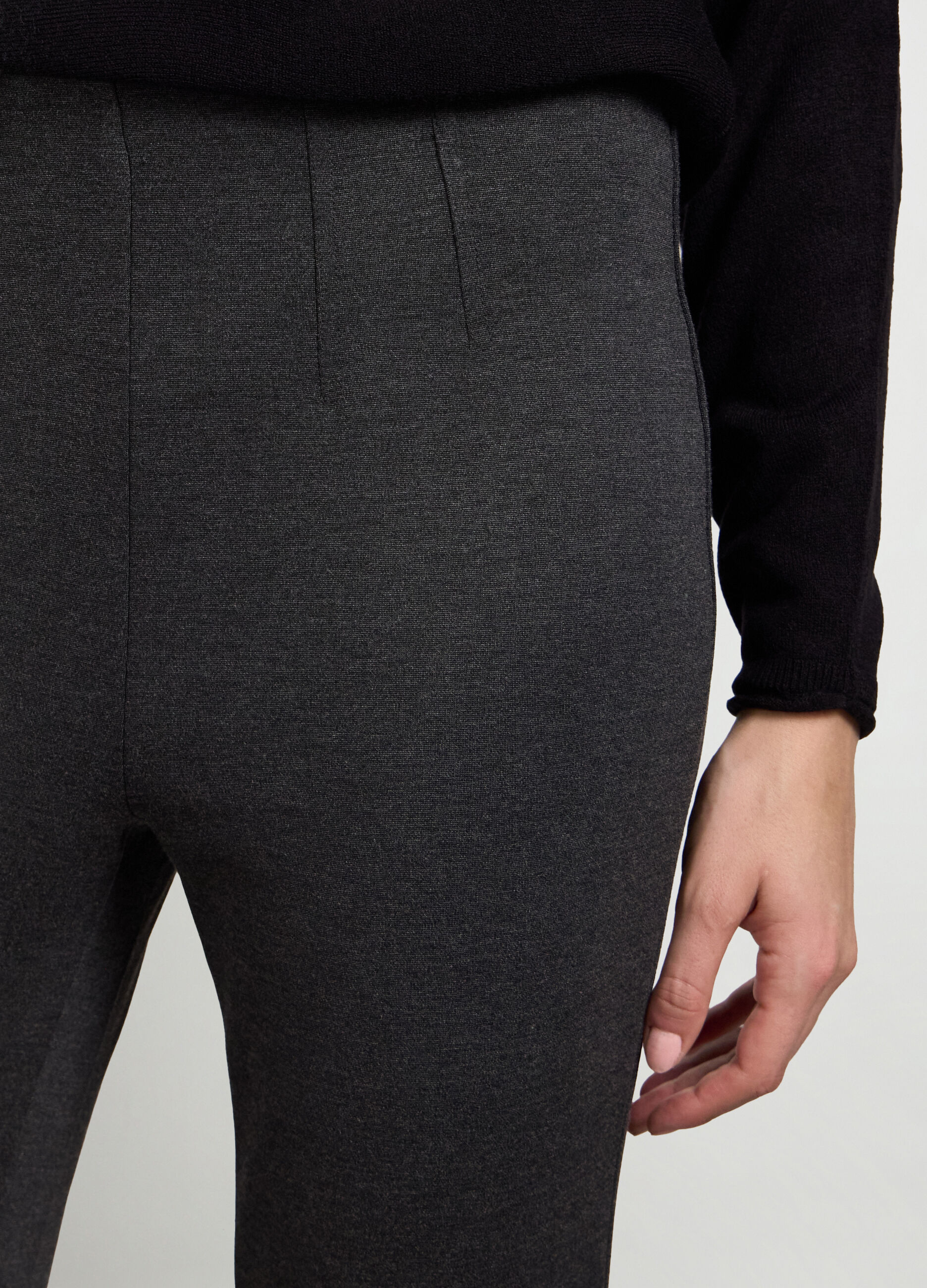 Pantaloni in punto Milano donna_2