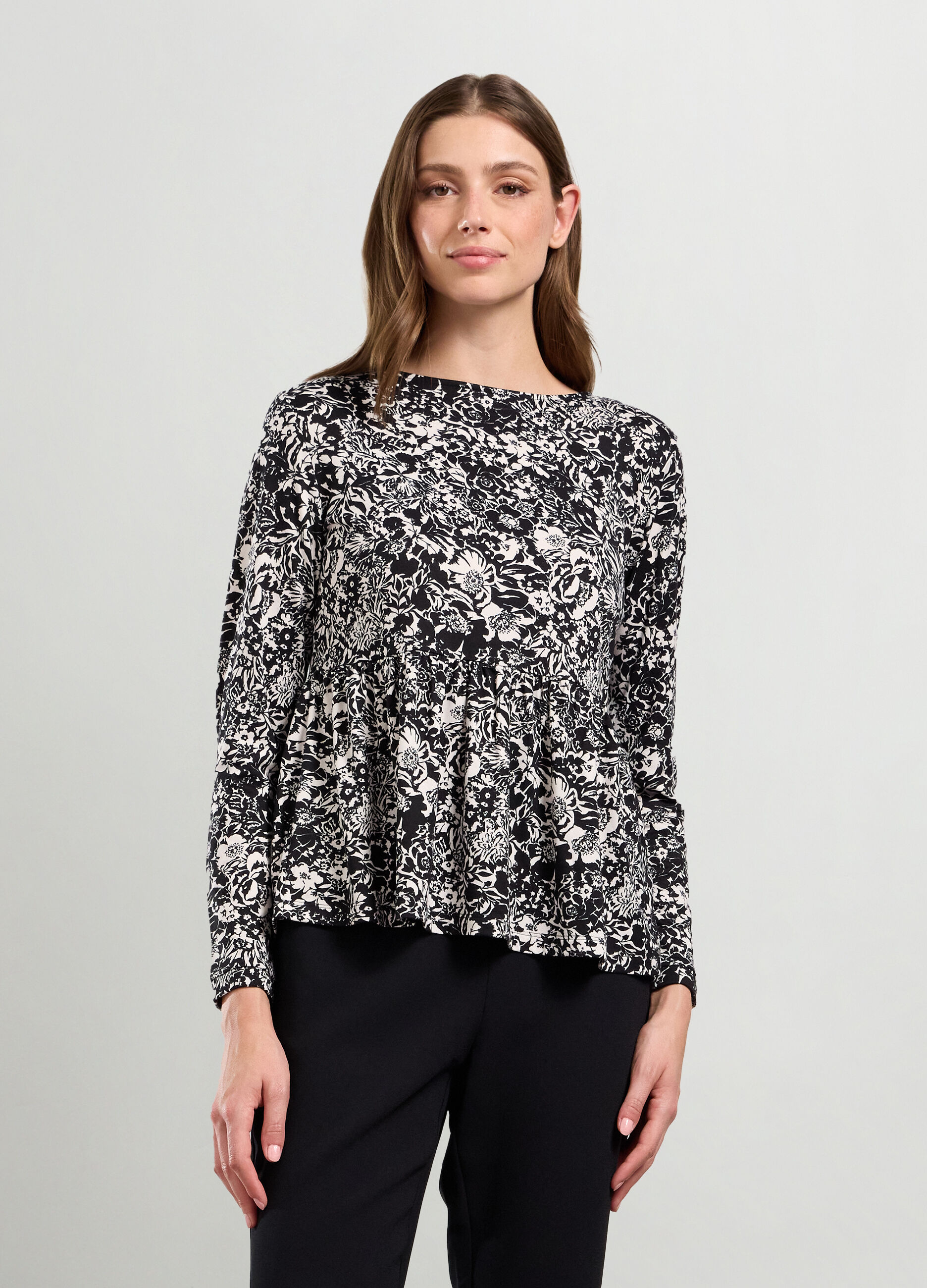 T-shirt con stampa donna_0