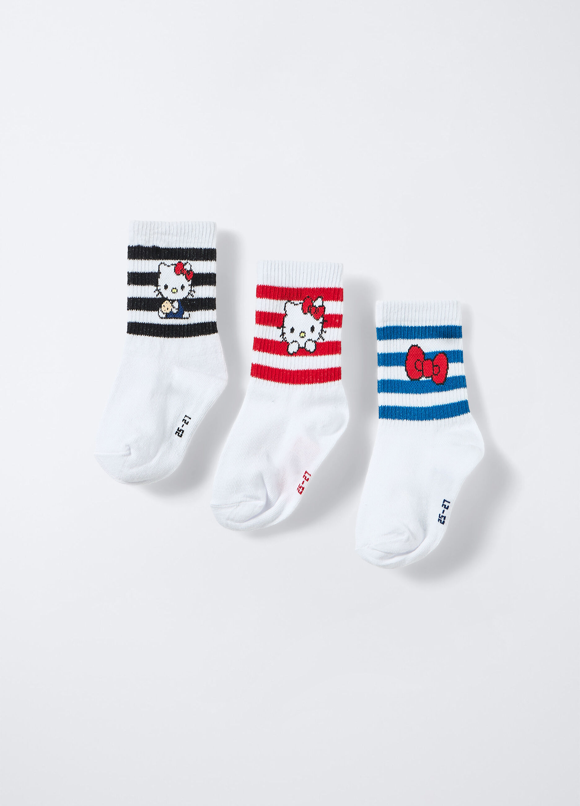 Pack 3 calze tennis in spugna Hello Kitty bambina_1