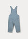 Salopette in denim di puro cotone bimbo_1