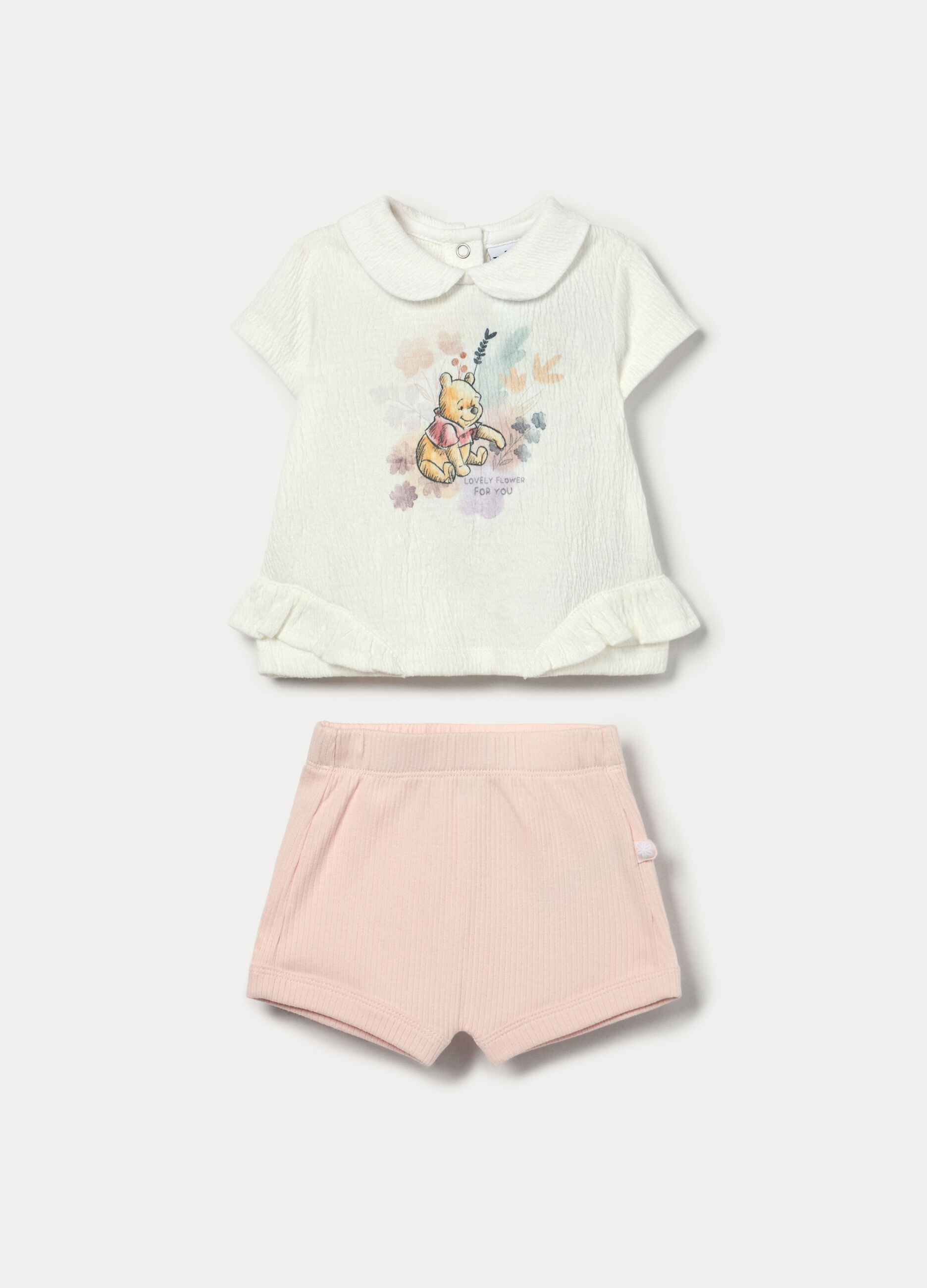 Jogging set Disney in jersey stretch neonata_0