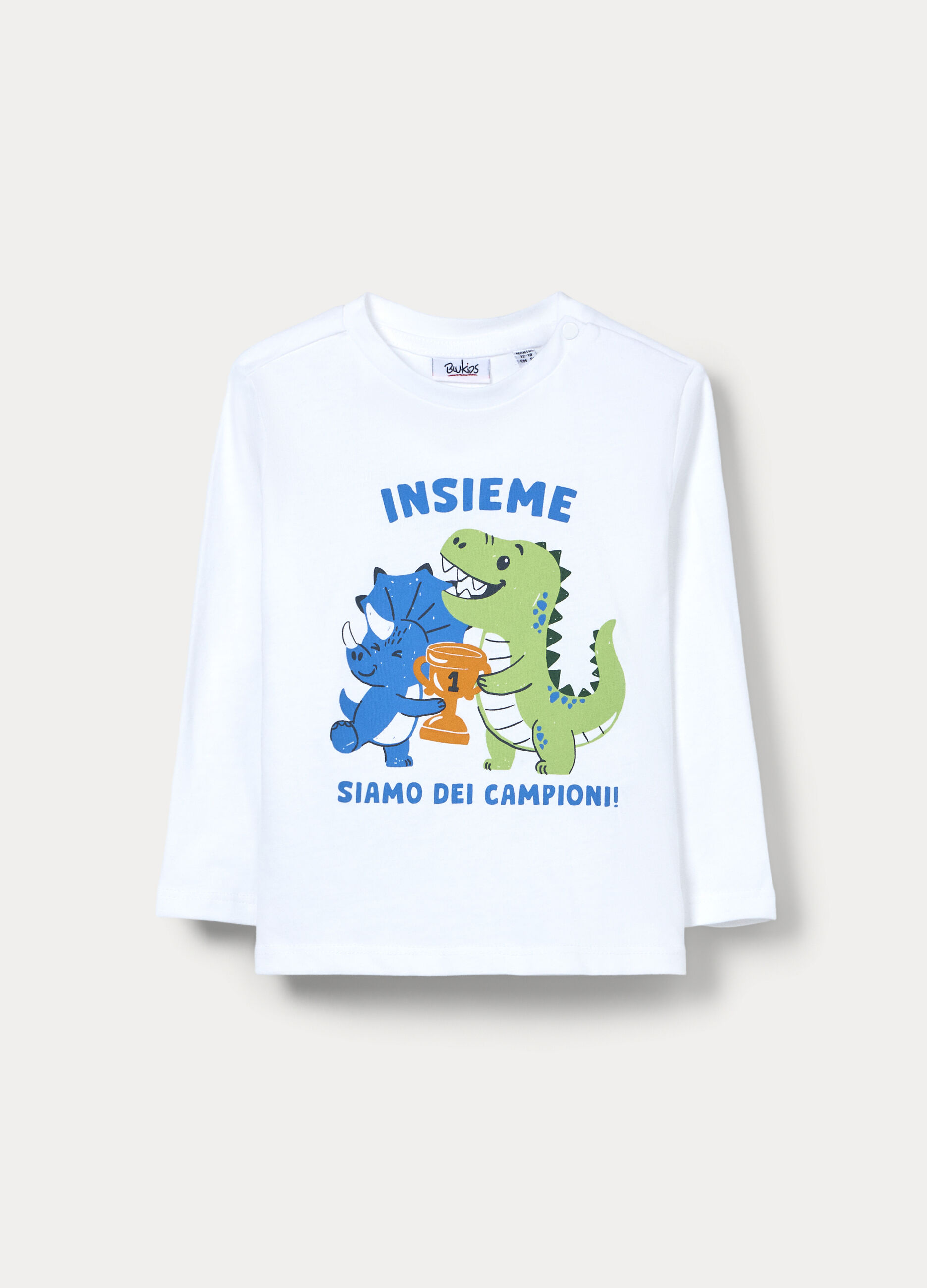 T-shirt in jersey di puro cotone bimbo_0