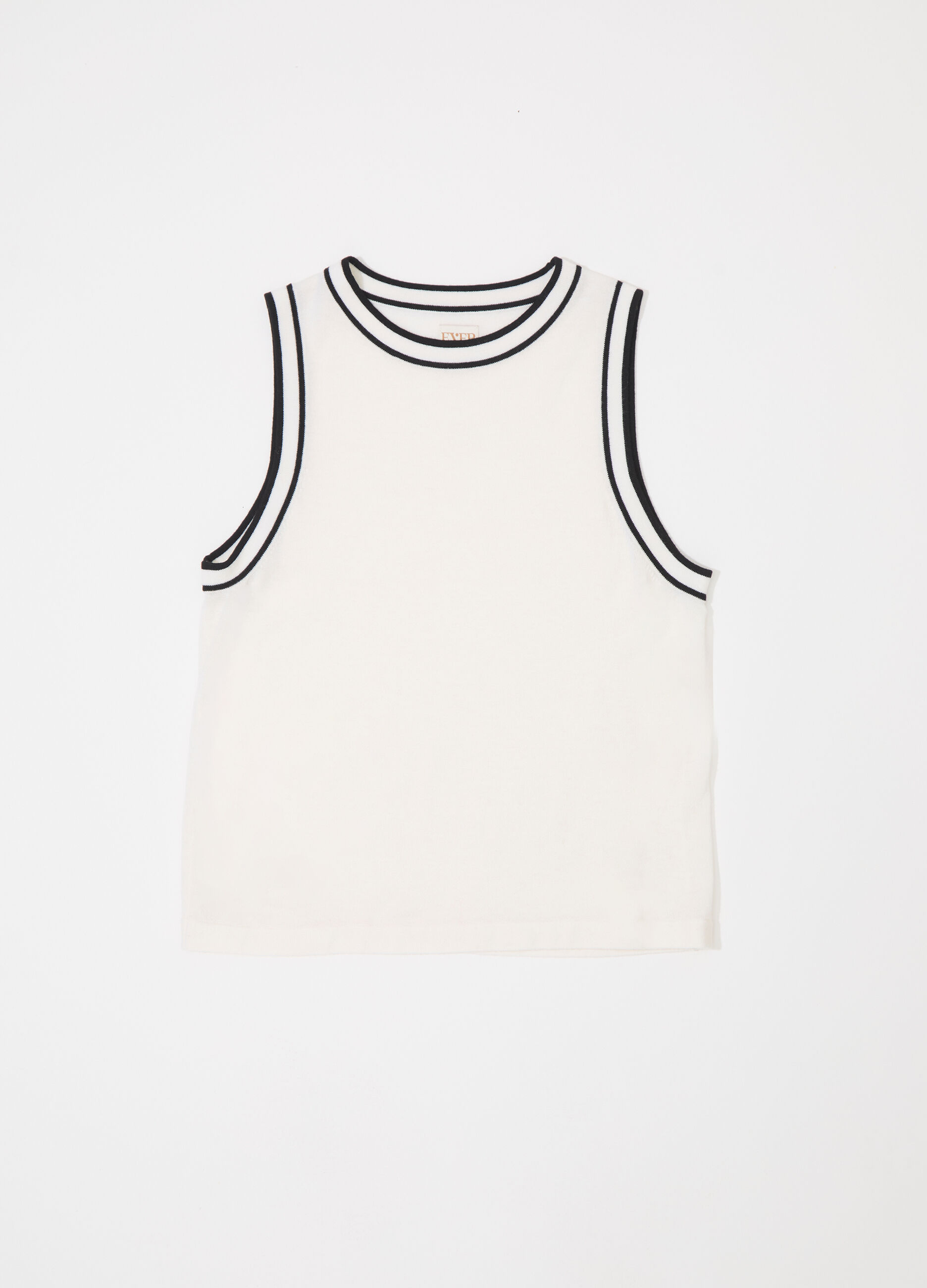 Canotta in tricot misto lana donna_4