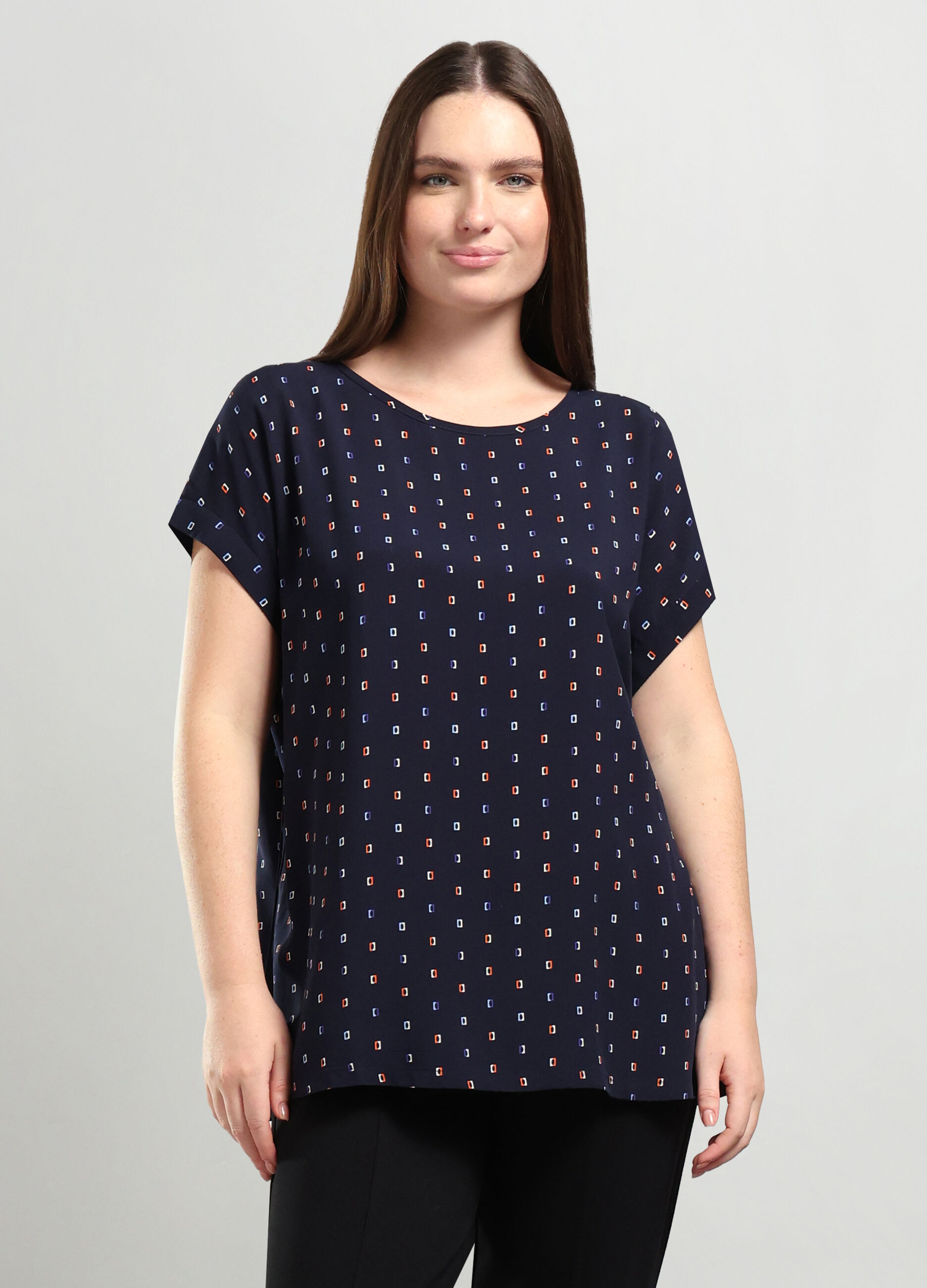 Blusa in pura viscosa donna curvy_0