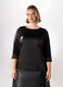 T-shirt in jersey di viscosa stretch donna curvy_0