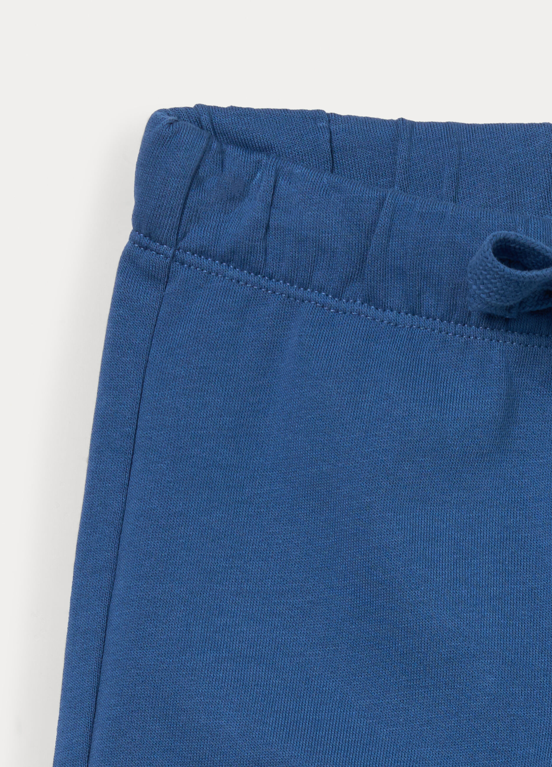 Jogger in french terry di puro cotone bambino_2