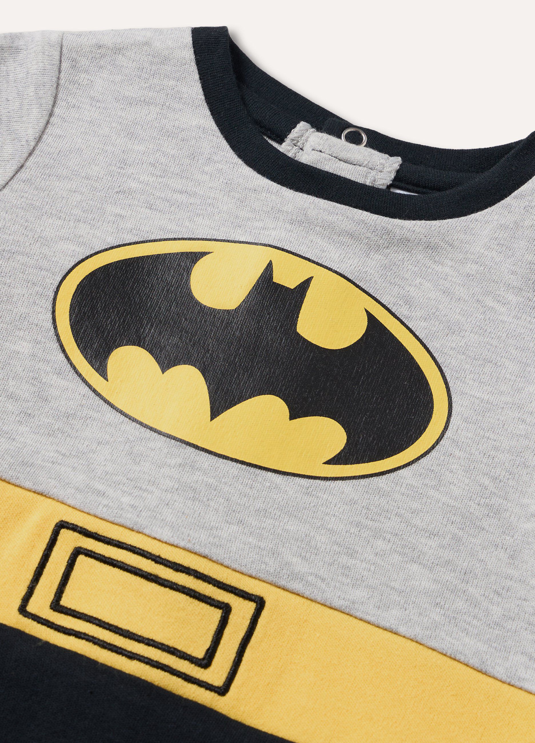 Tutina Batman in puro cotone neonato_1