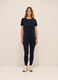 Leggings fitness in jersey di cotone stretch donna_0