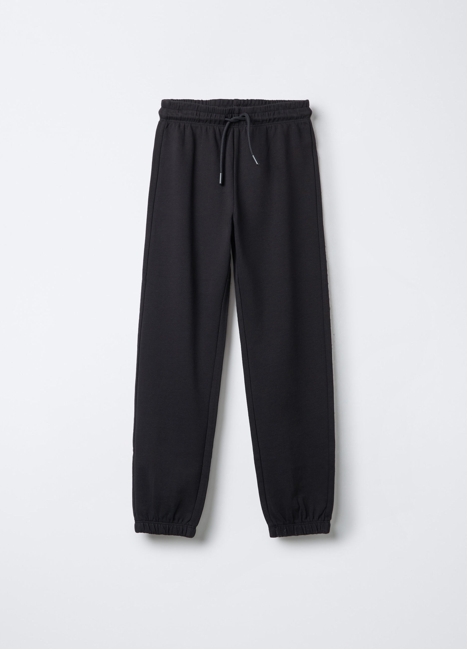 Jogger in puro cotone garzato Fit Regular bambino_0