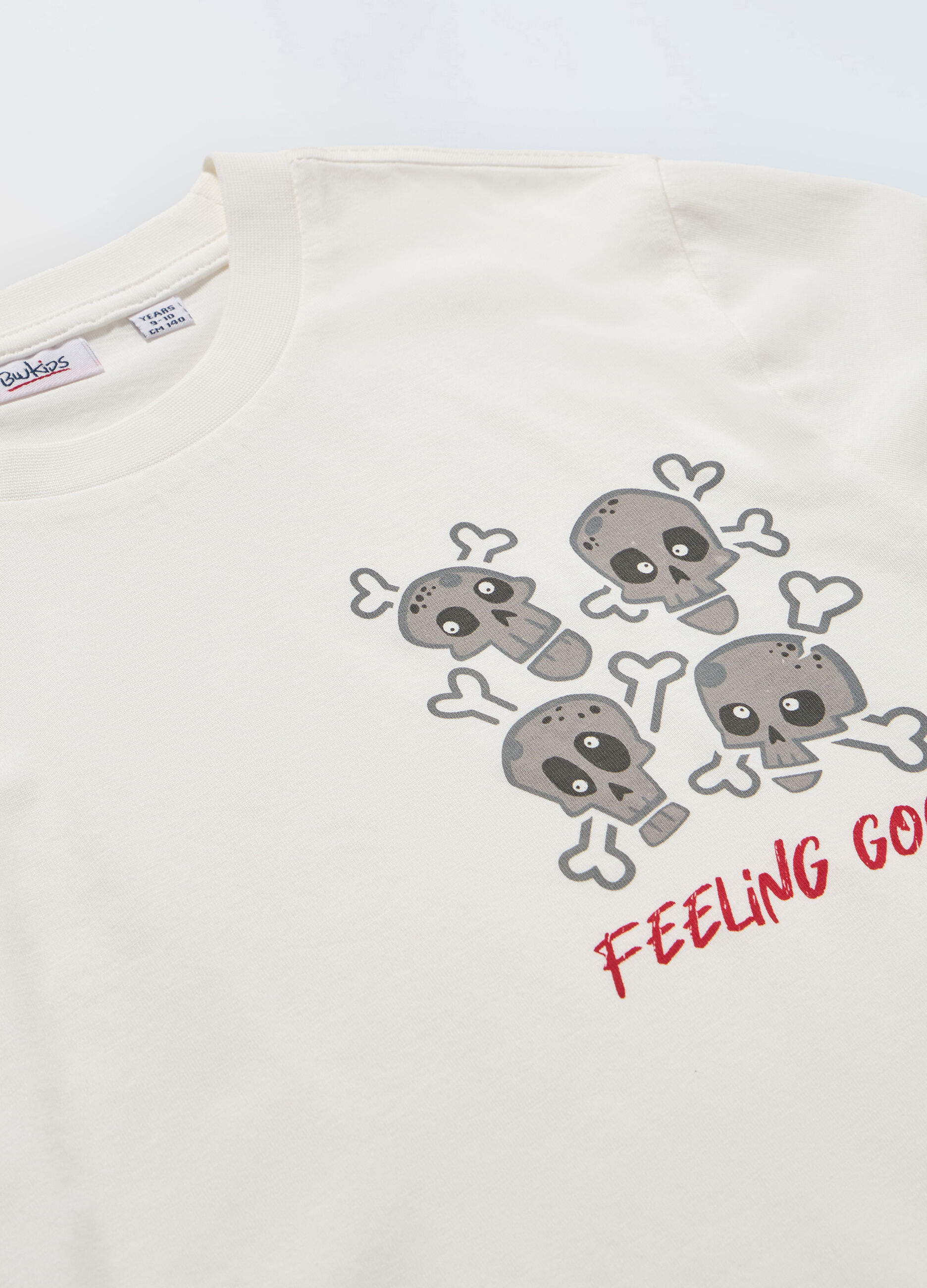 T-shirt in puro cotone a maniche lunghe ragazzo_1