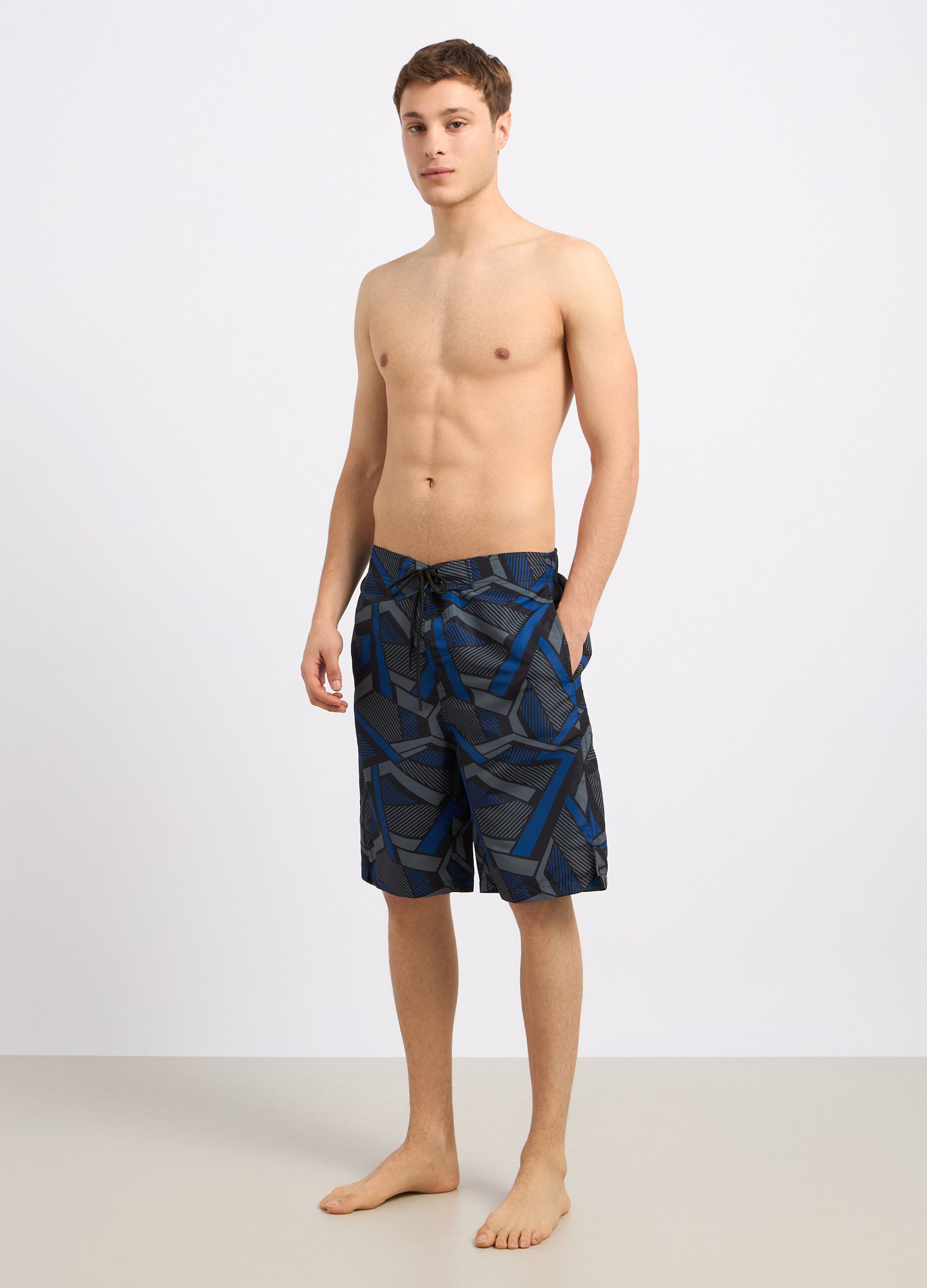 Costume surf con stampa uomo_0