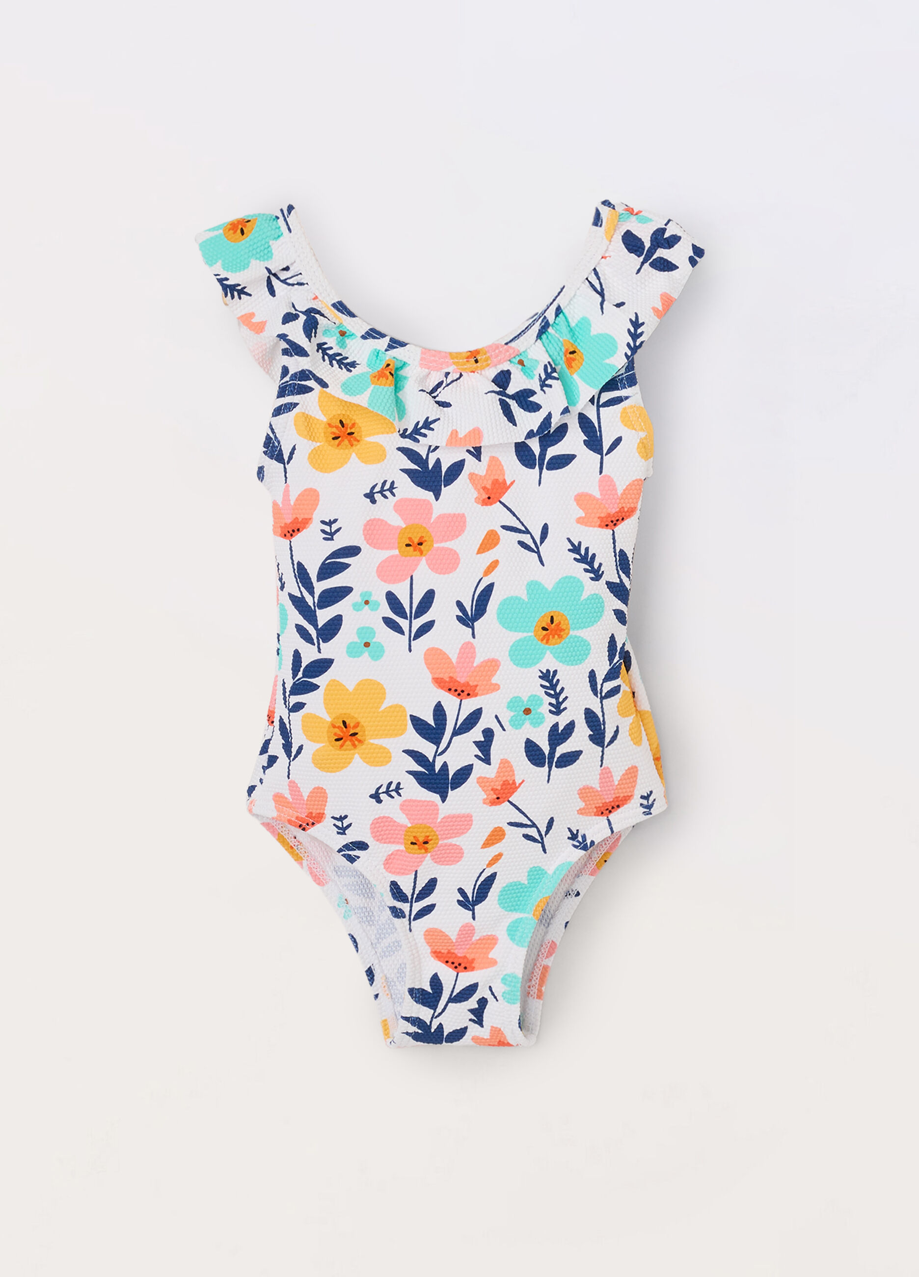 Costume intero florale neonata_0