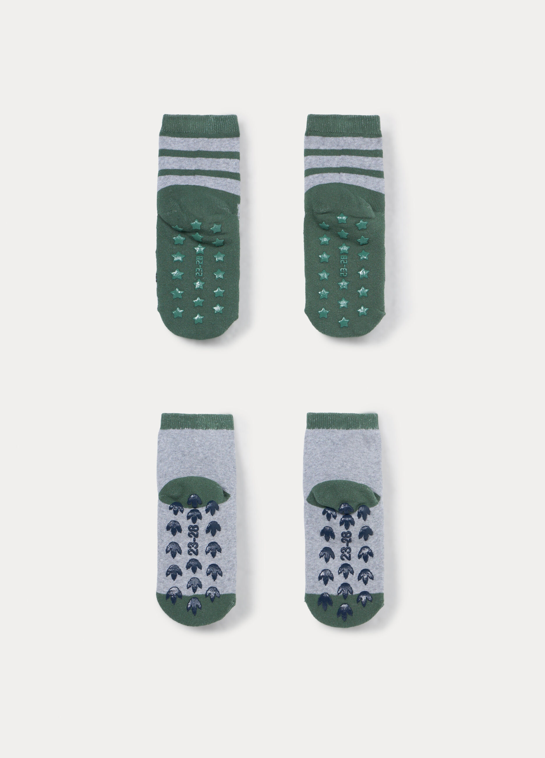 Pack 2 calze antiscivolo in spugna misto cotone_1