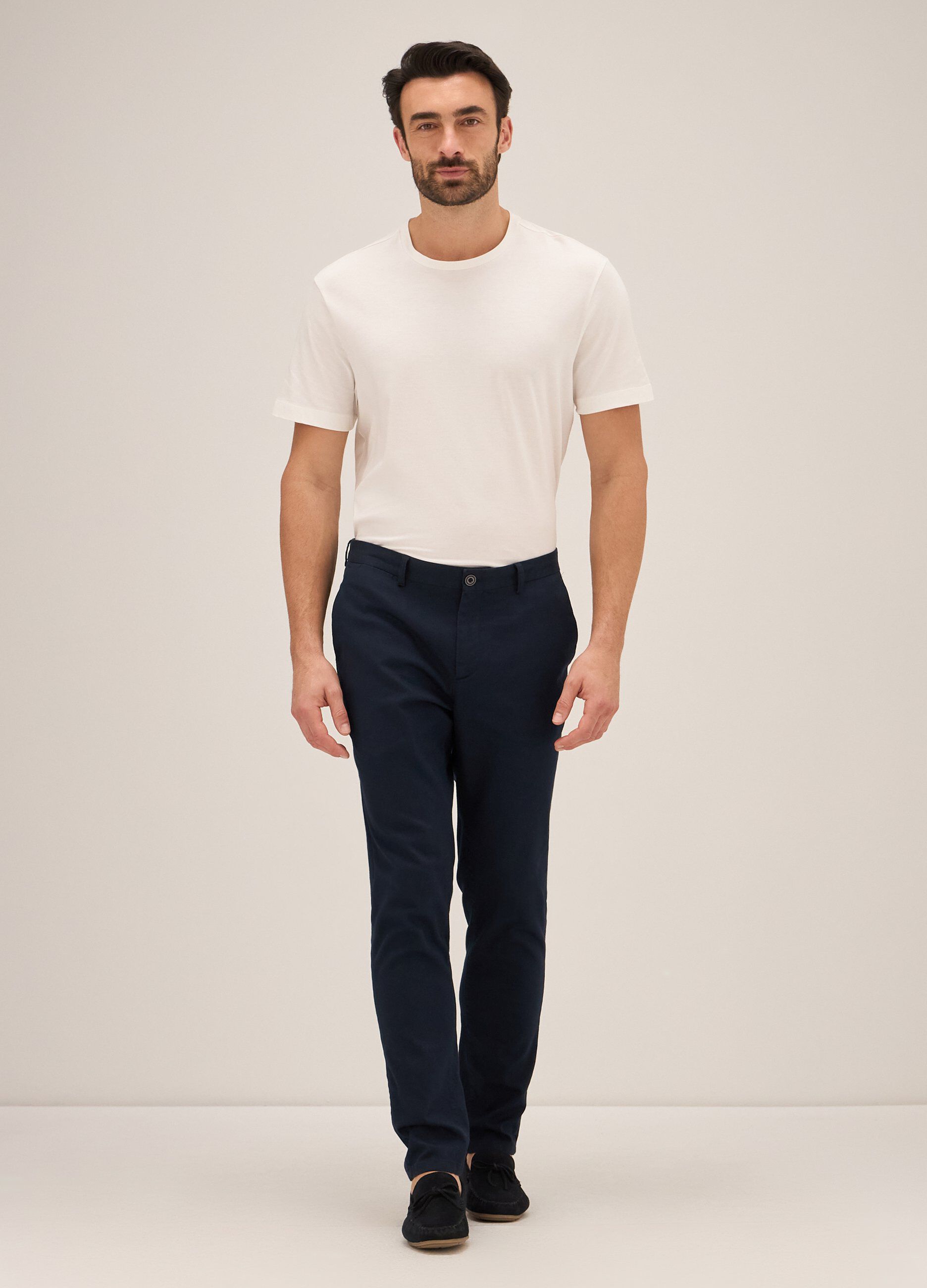 Pantalone Rumford in cotone stretch uomo_0