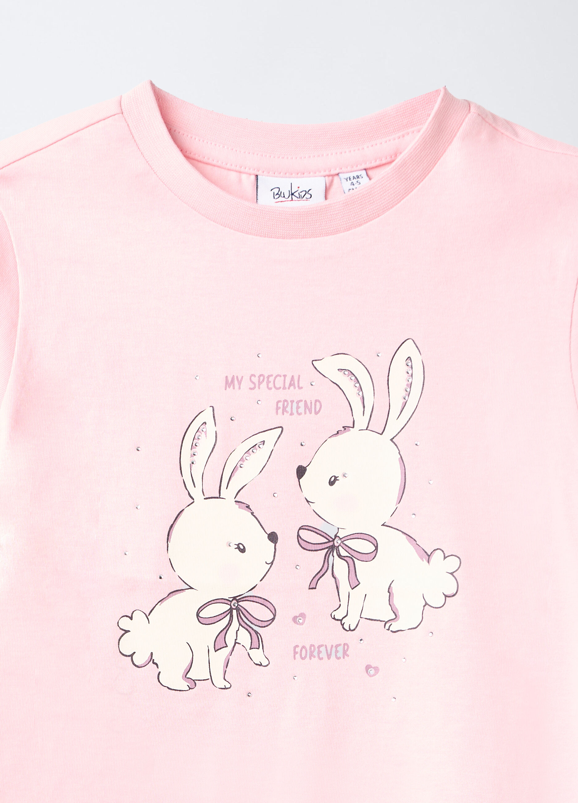 T-shirt in jersey di puro cotone bambina_2