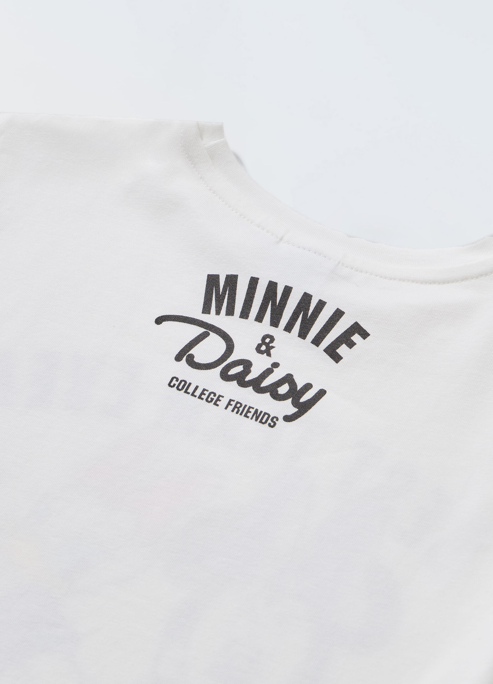 T-shirt in cotone stretch bambina_1