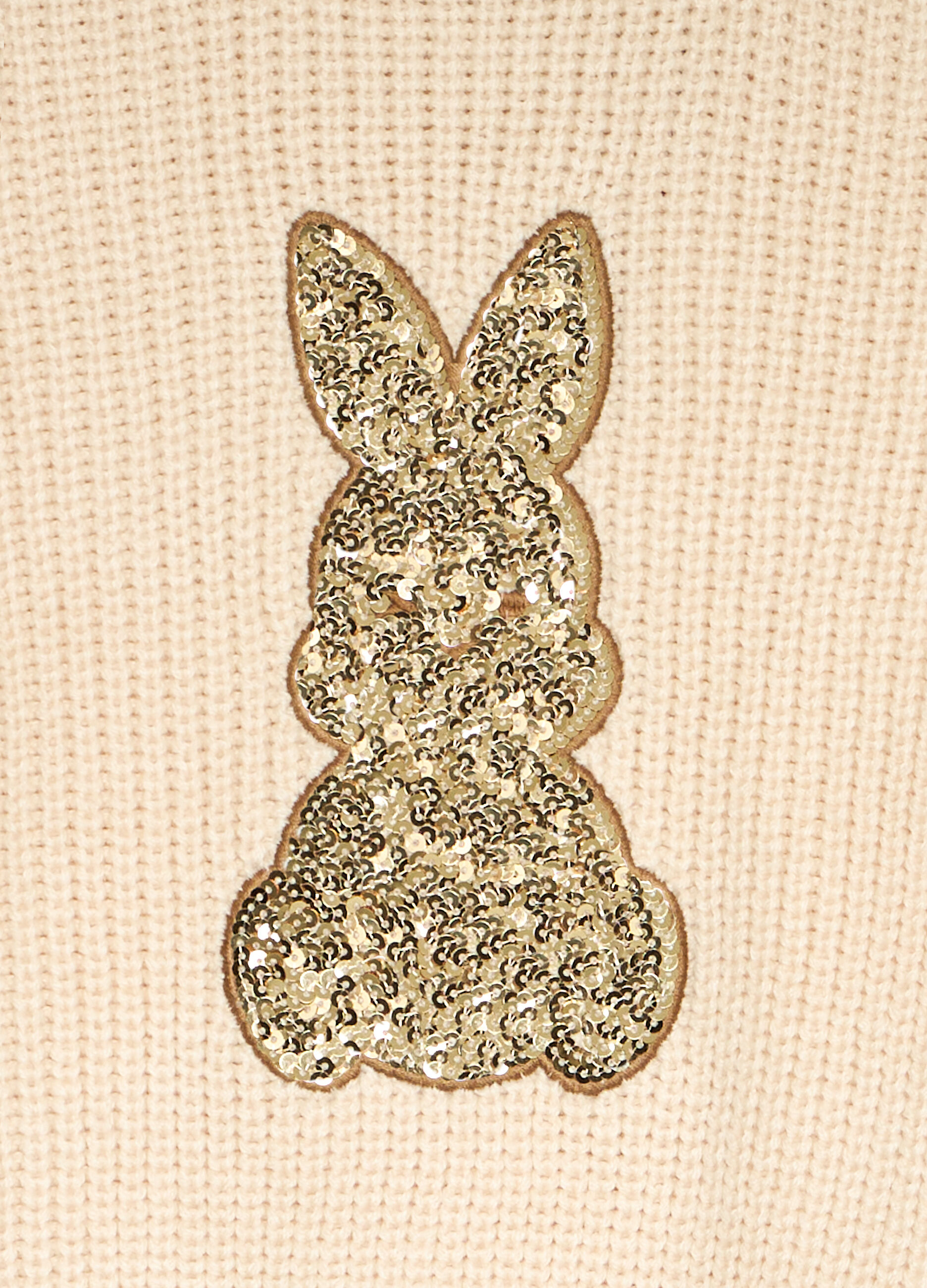 Maglia girocollo con paillettes bambina_2