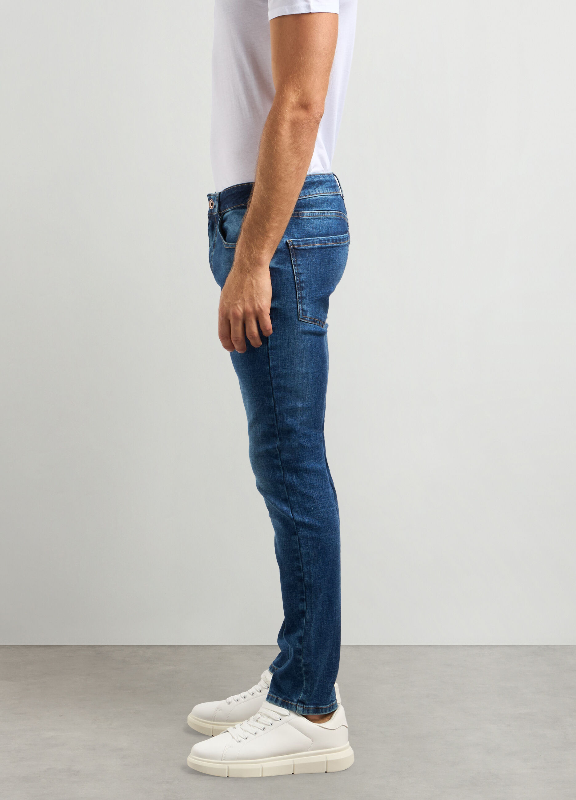Jeans slim fit in cotone stretch uomo_2