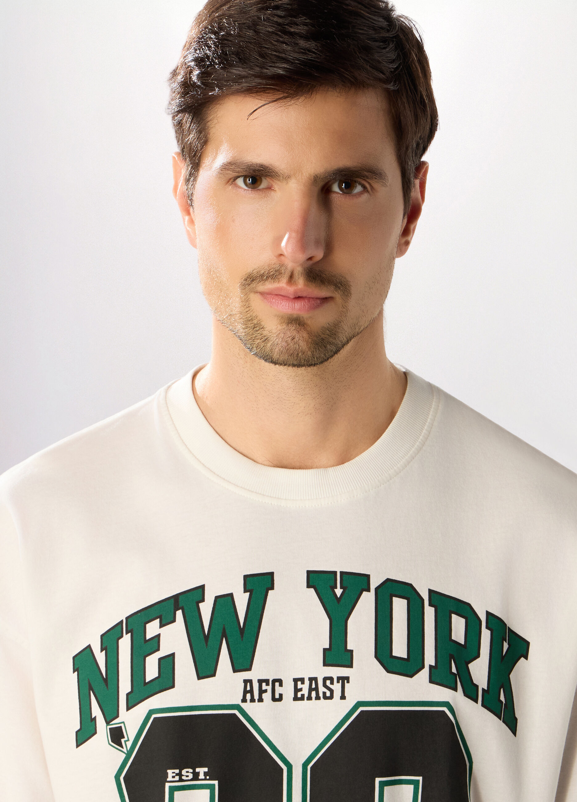 T-shirt girocollo NFL New York Jets uomo_2