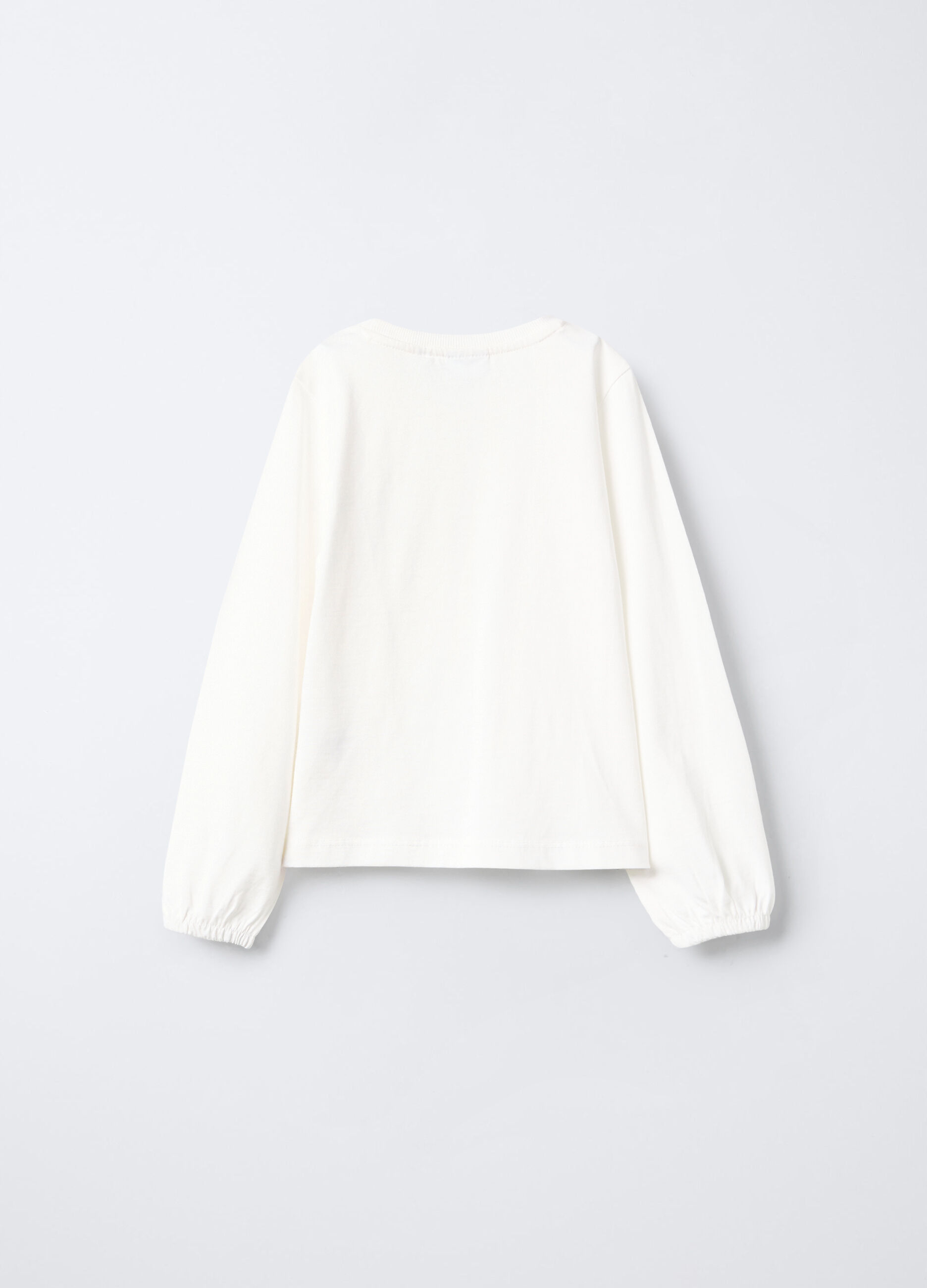 T-shirt in jersey di puro cotone Box-Fit bambina_1