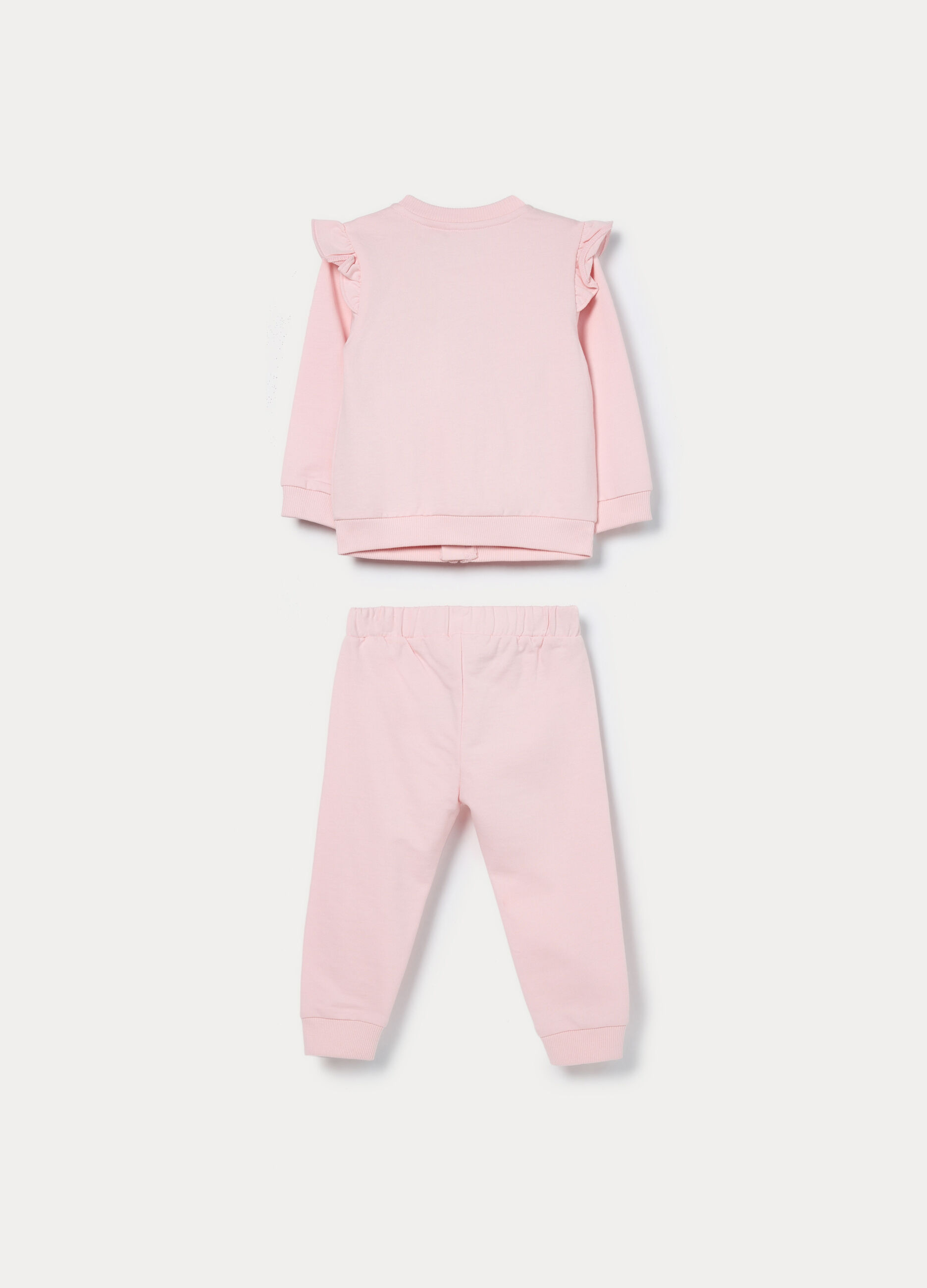 Jogging Disney set in french terry di puro cotone neonata_1
