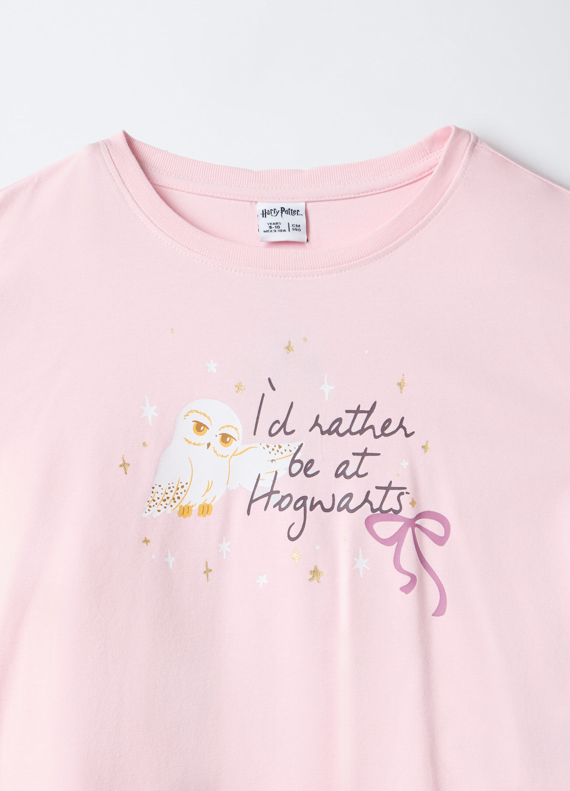 T-shirt Harry Potter in jersey di cotone stretch bambina_2