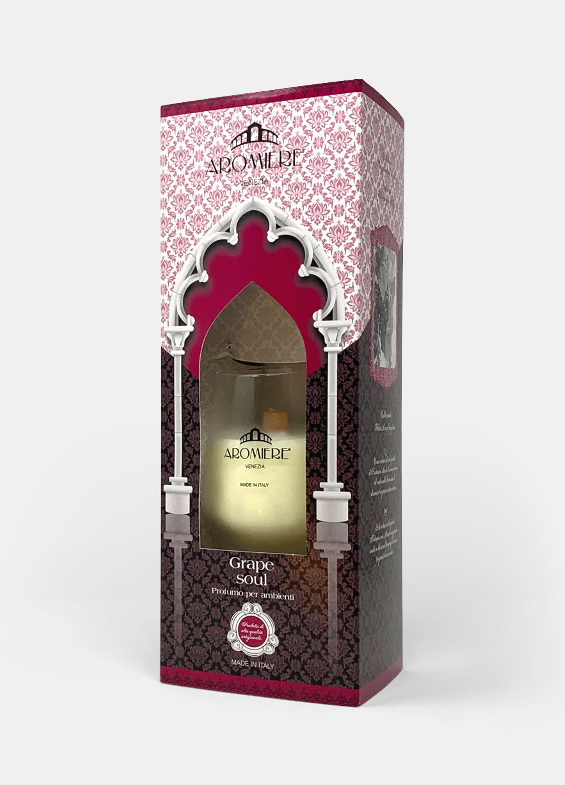Candela in bicchiere Aromiere Venezia_0