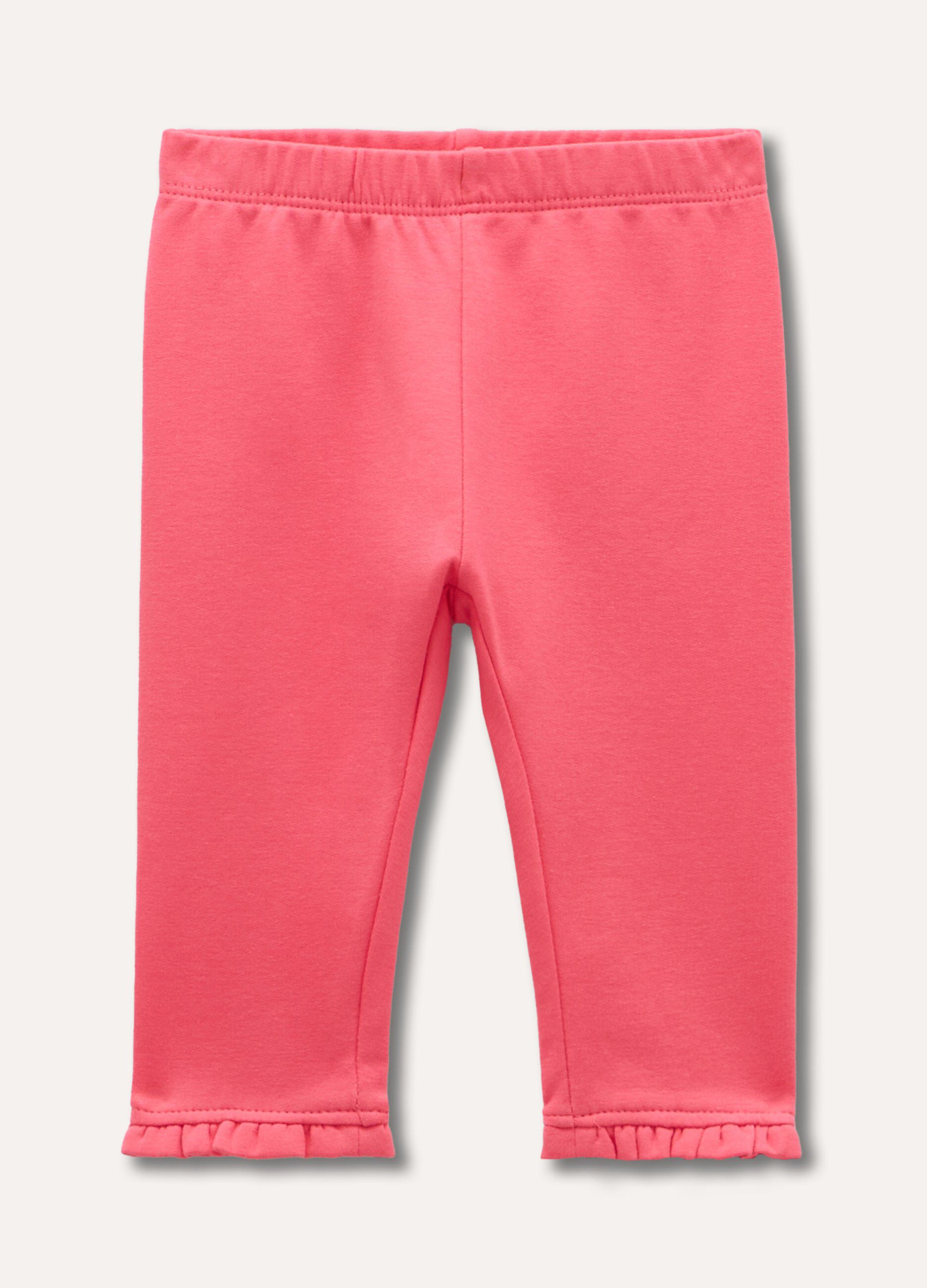 Leggings in cotone stretch neonata_0
