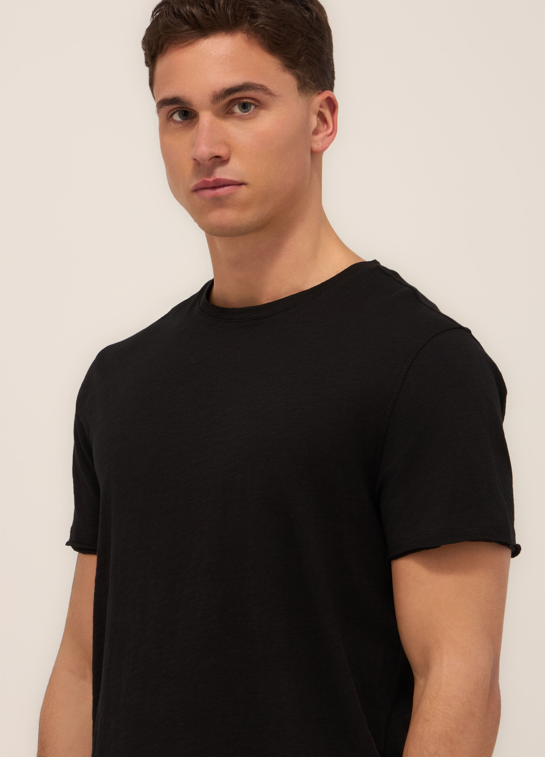 T-shirt in jersey di cotone uomo