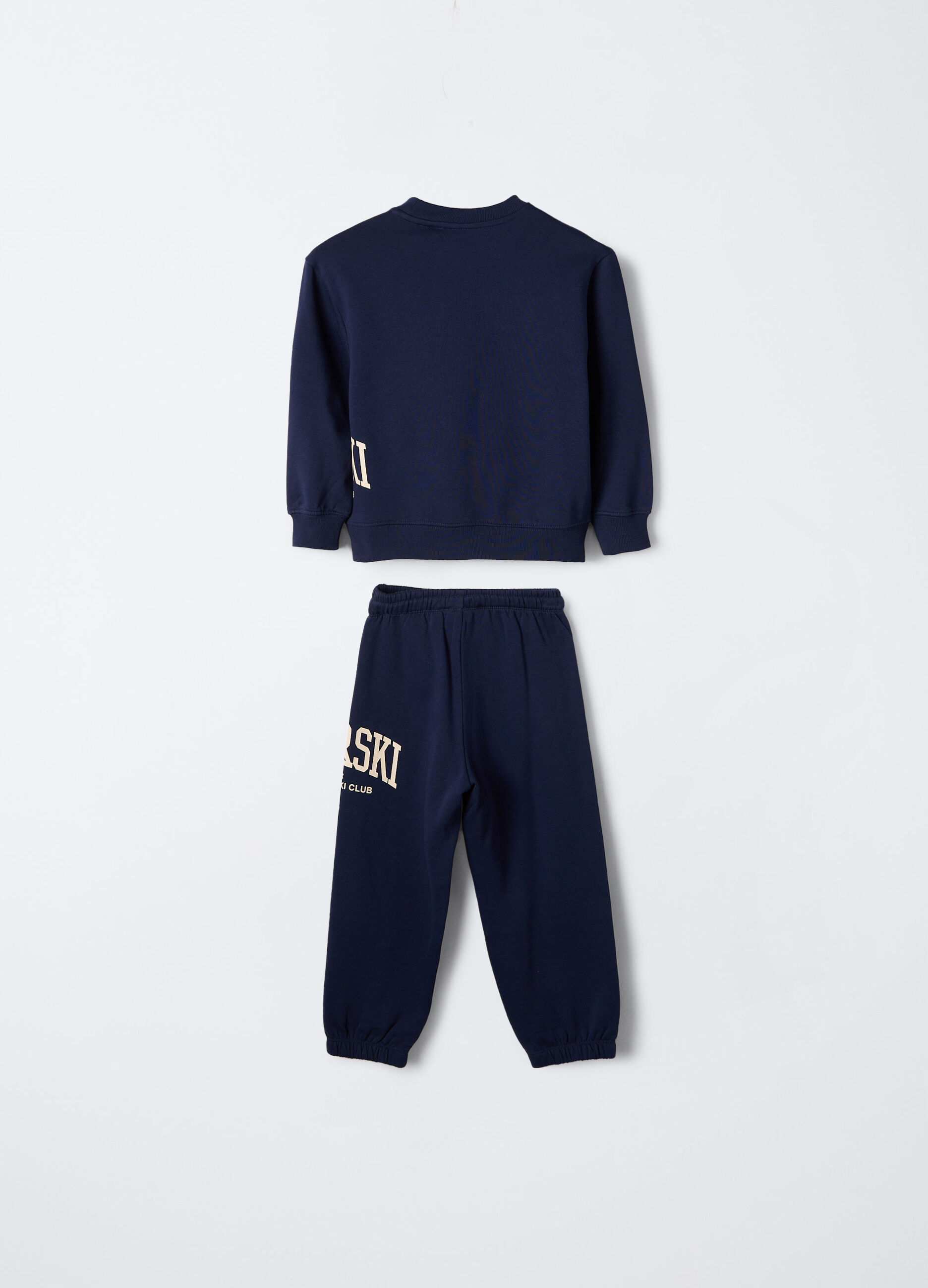 Jogging set in felpa di puro cotone bambino_1