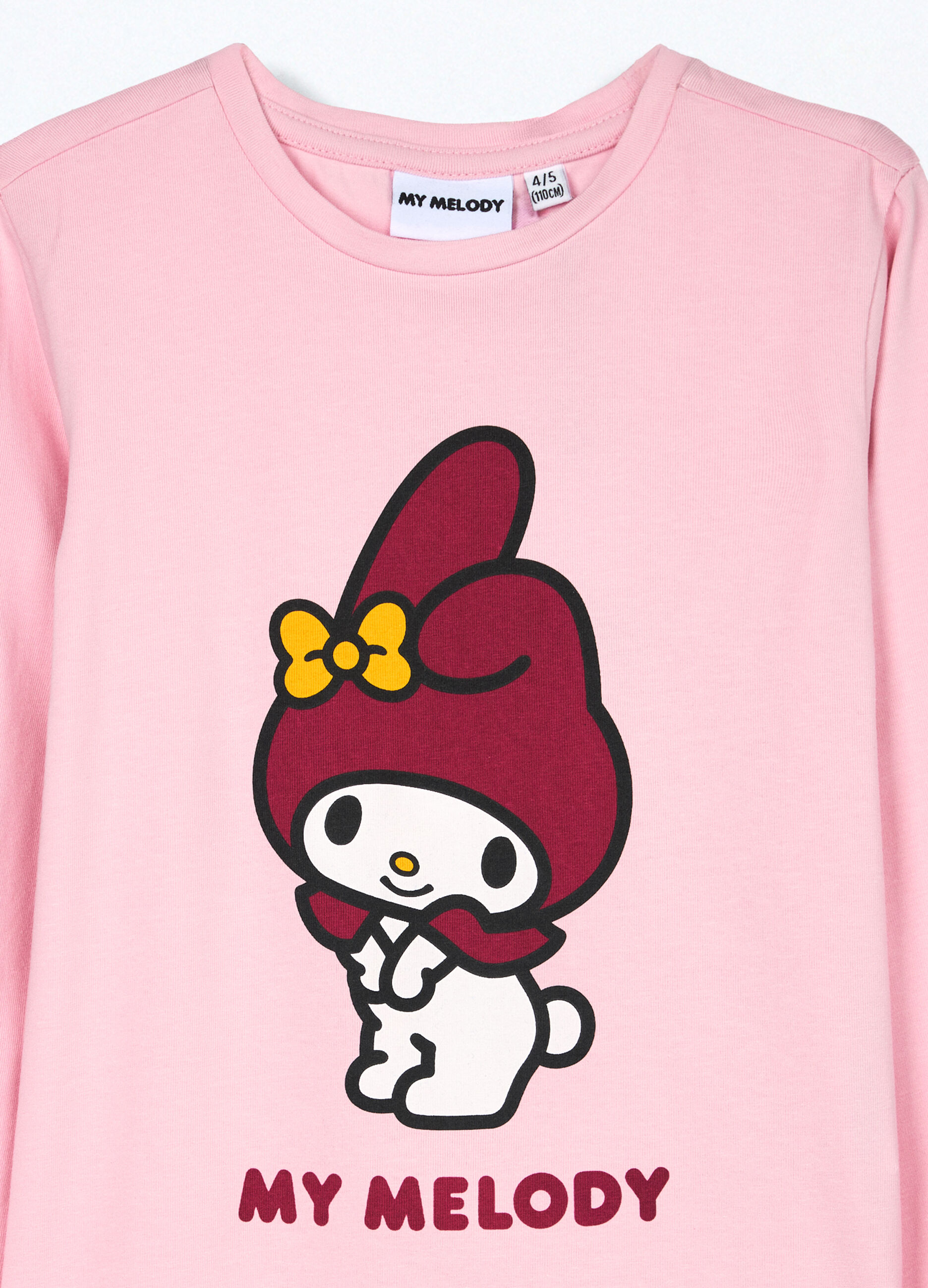 T-shirt in jersey di cotone stretch bambina_2