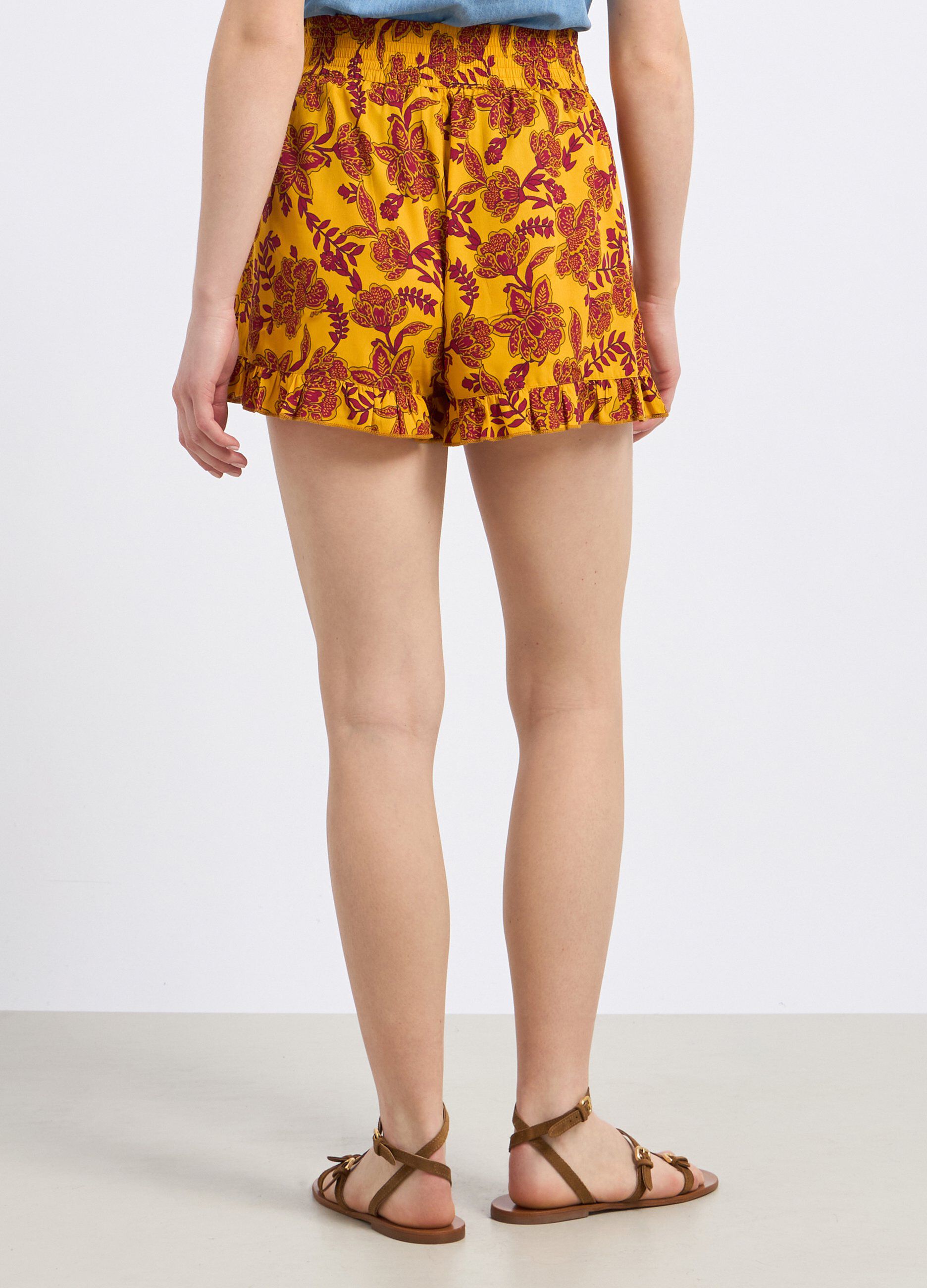 Shorts con stampa donna_1